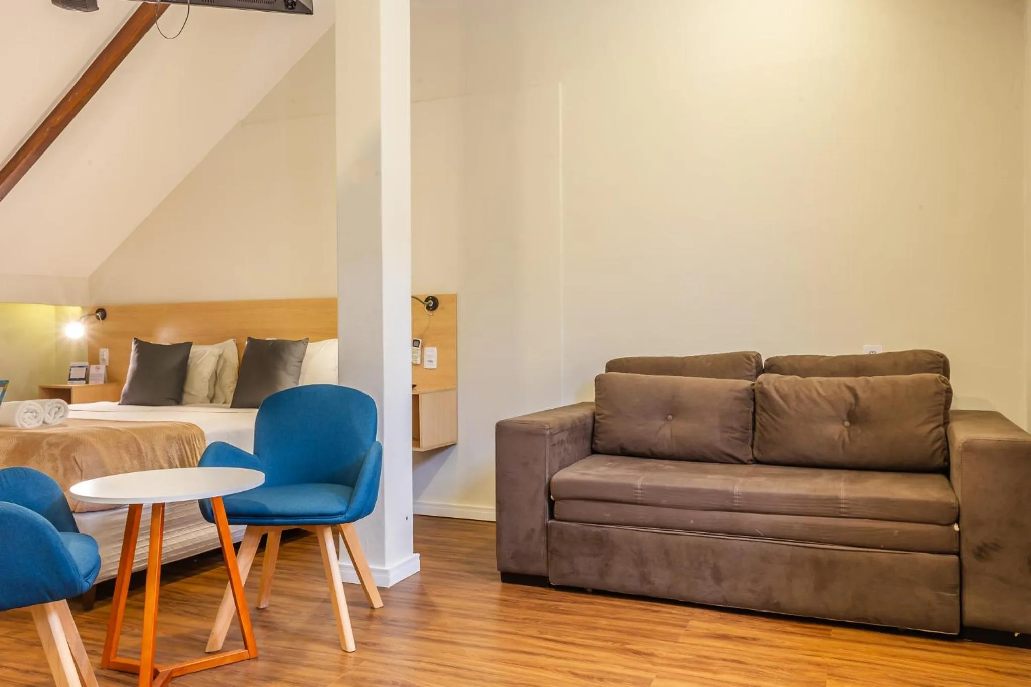 Bedroom in Injoy Suítes & Aparts