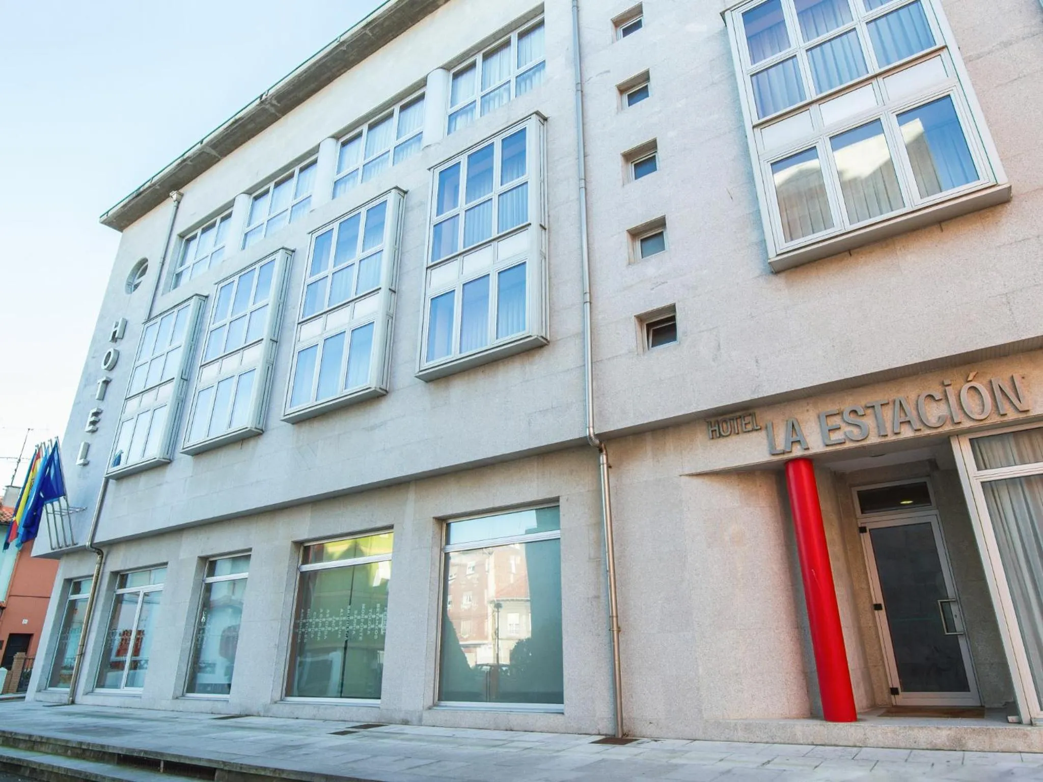 Property building in Hotel La Estación de Luanco