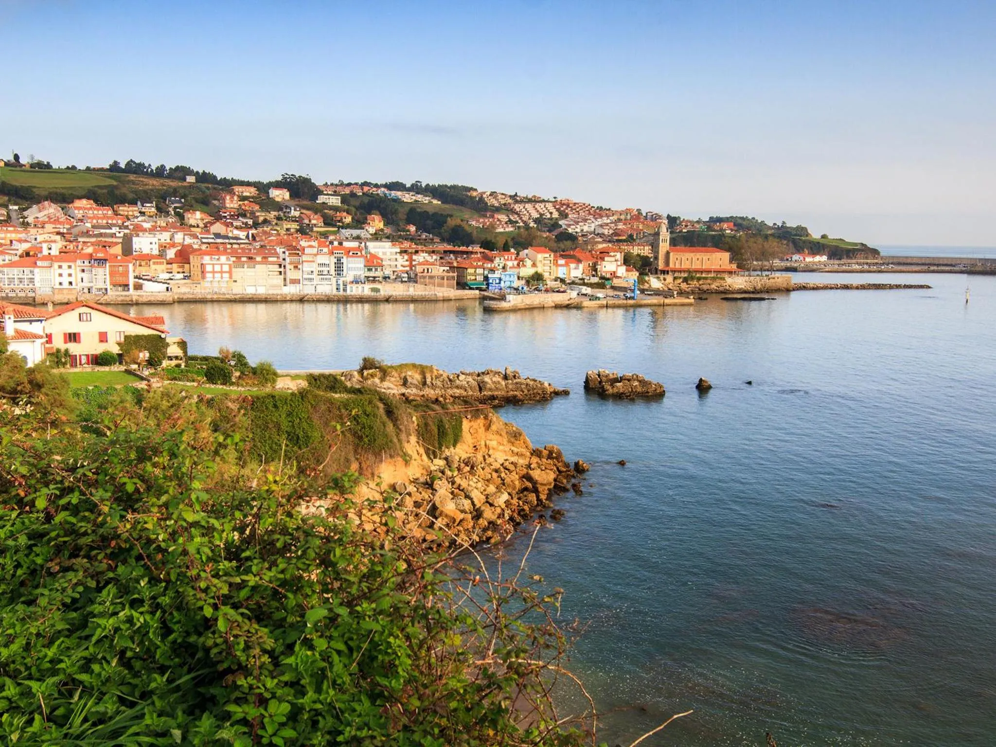 Nearby landmark in Hotel La Estación de Luanco