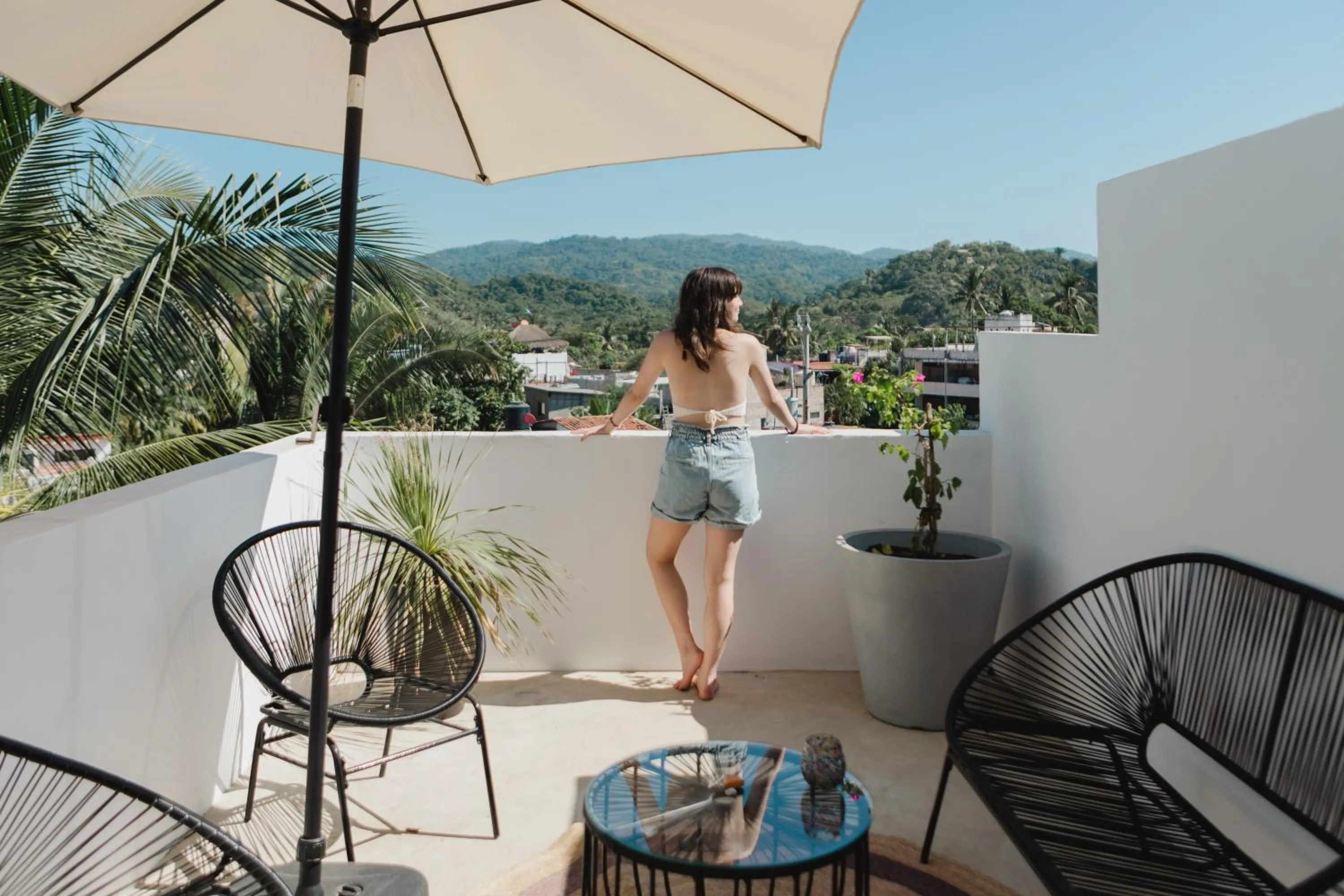 Natural landscape in Casa Fenix