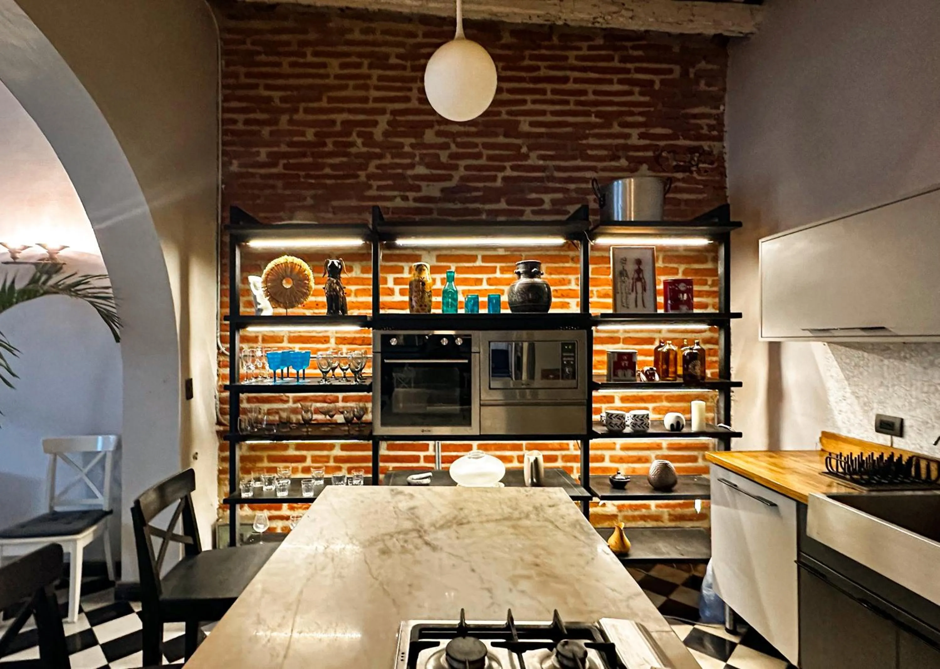 kitchen in Casa Charlotte - Alma Hotels