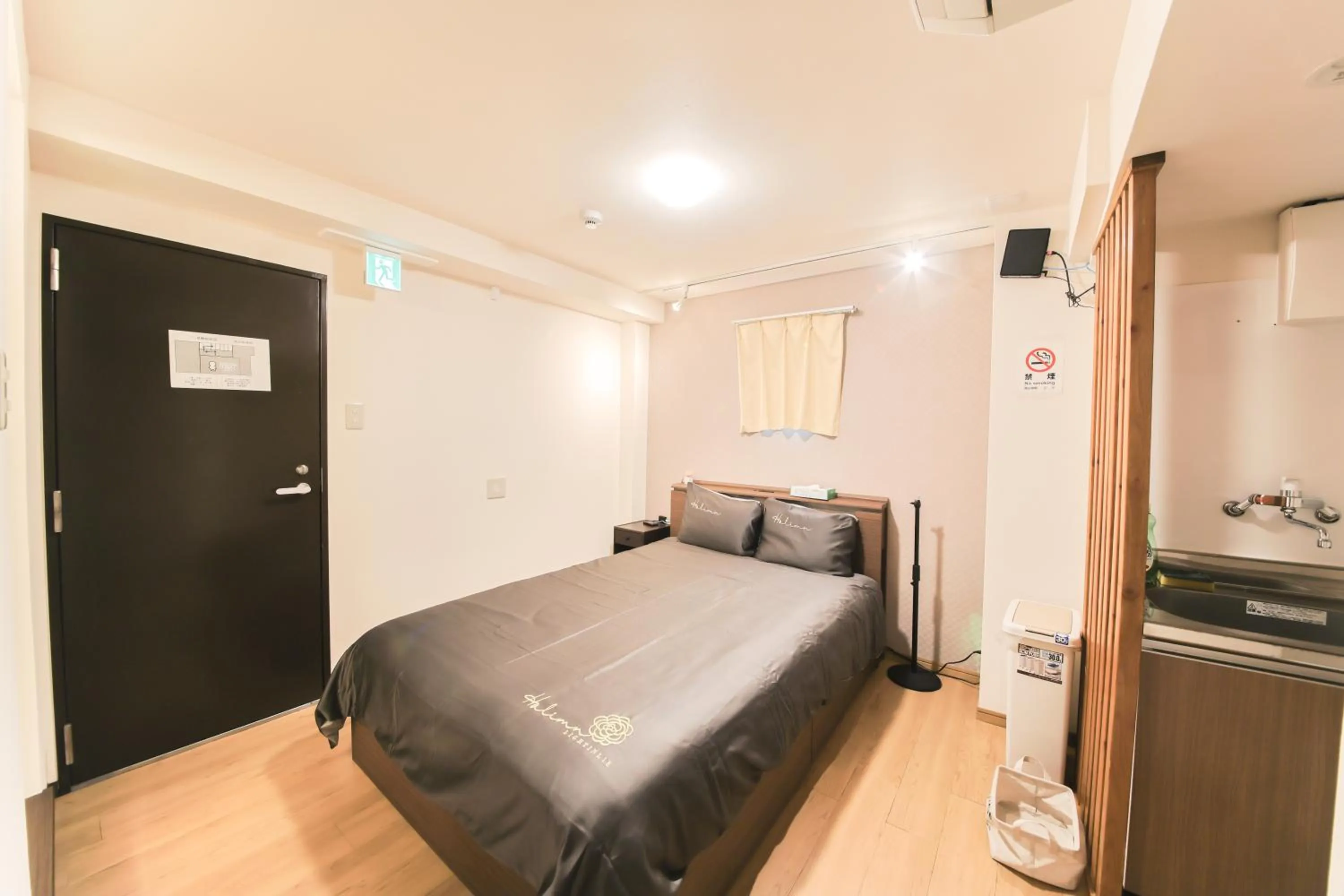 Bed in Sakuranomiya Hotel-Self Service