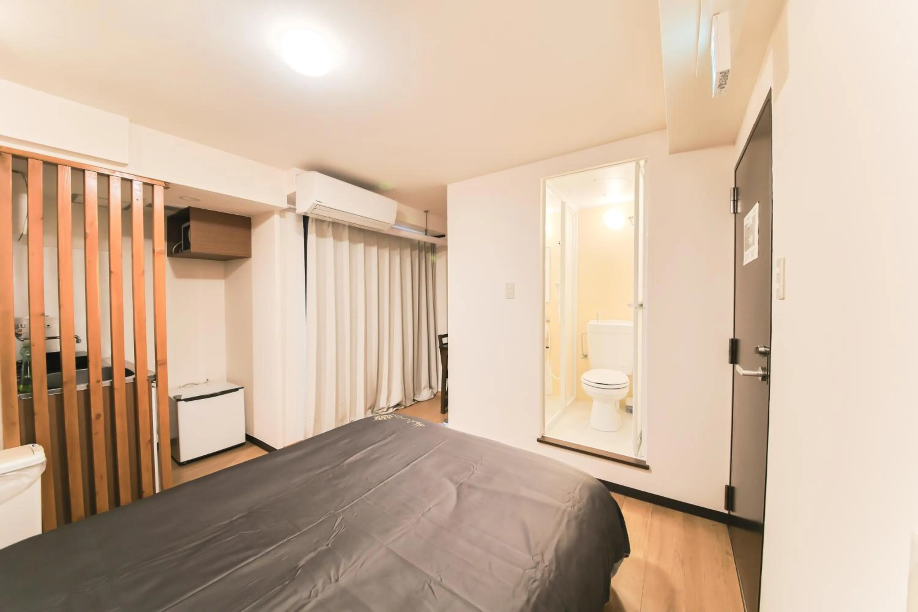 Bed in Sakuranomiya Hotel-Self Service