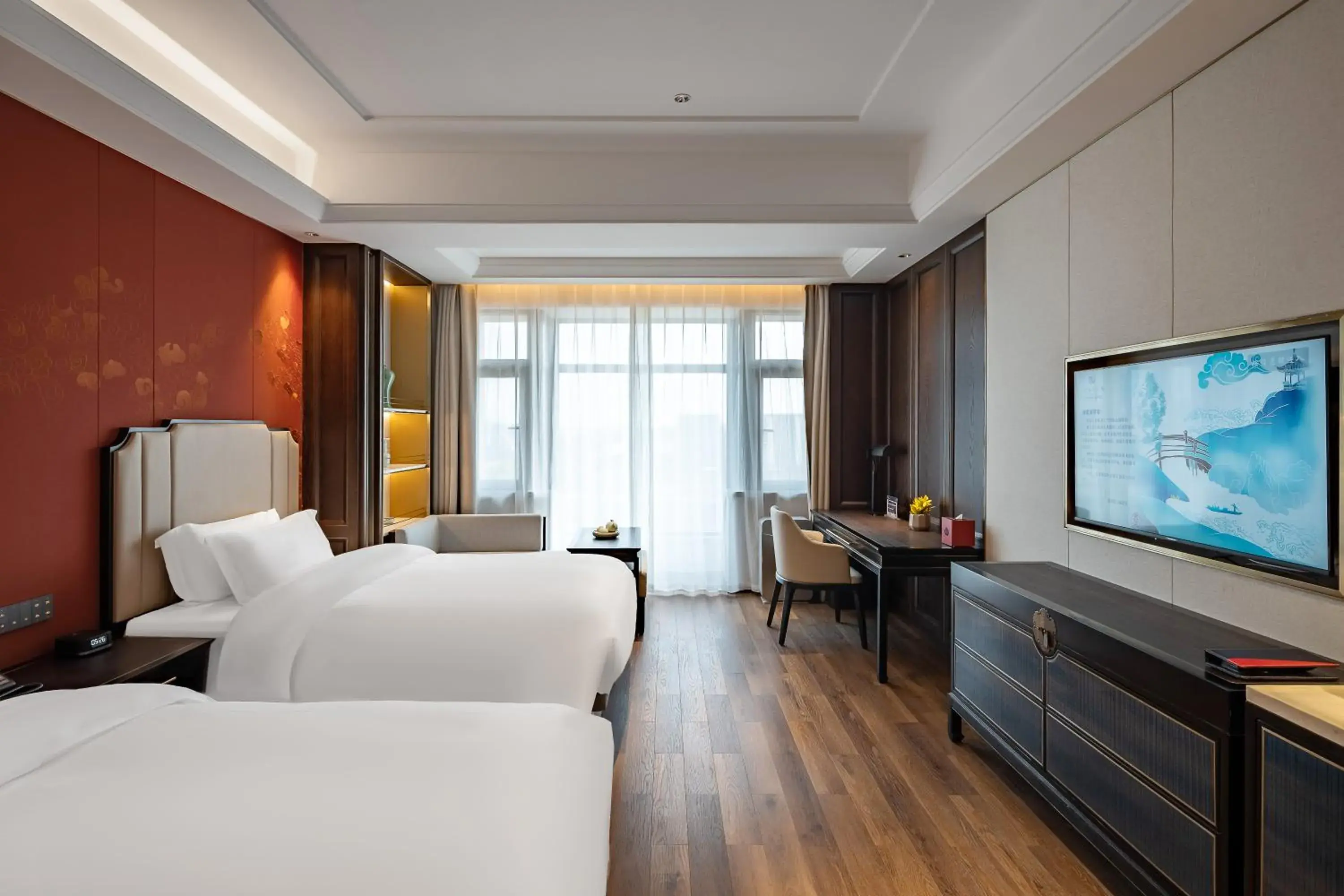 Business Twin Room in Hangzhou Junsun Luxury Hotel Business Twin Room in Hangzhou Junsun Luxury Hotel