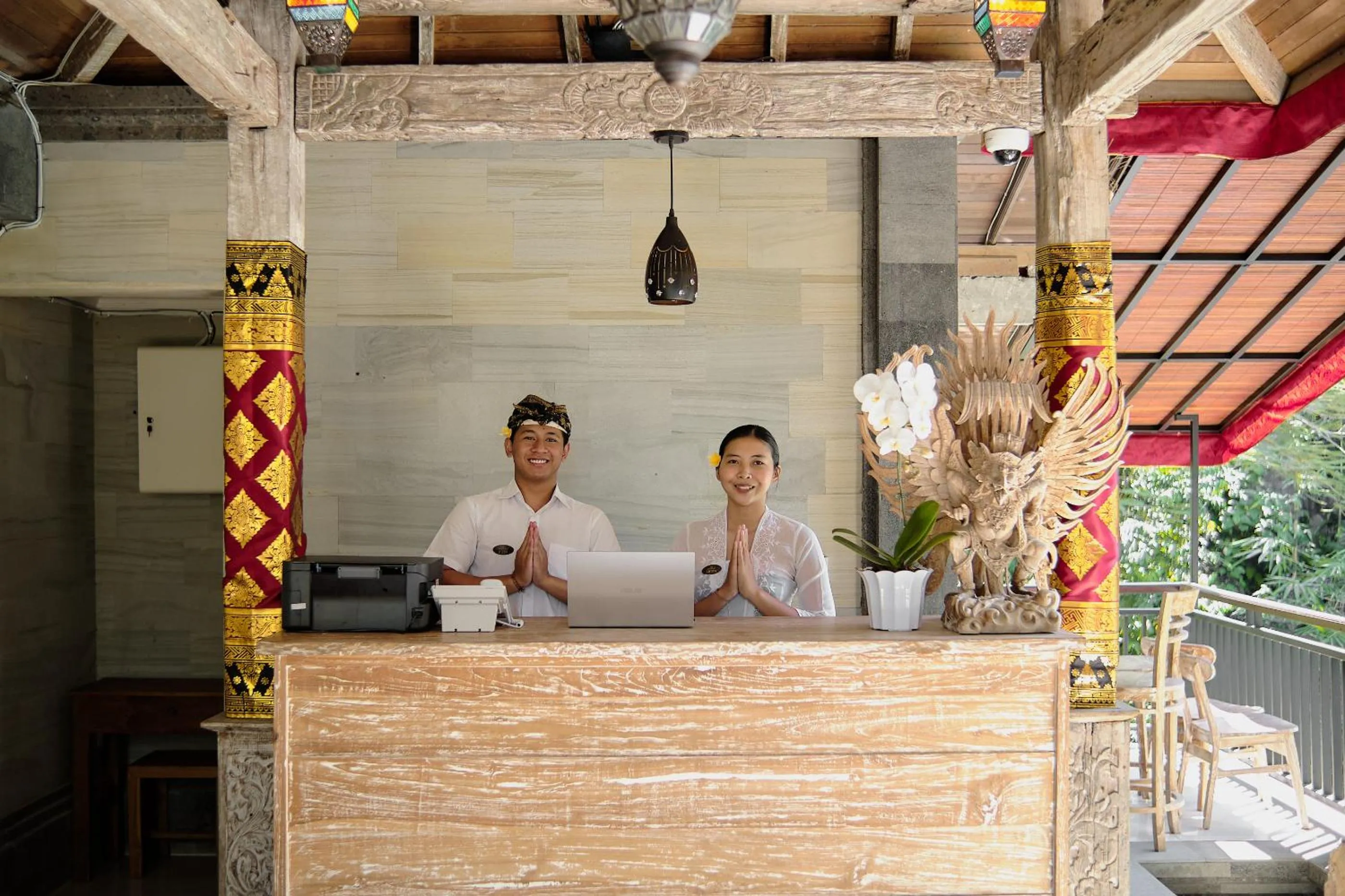 Staff in Tigata Ubud Cottage