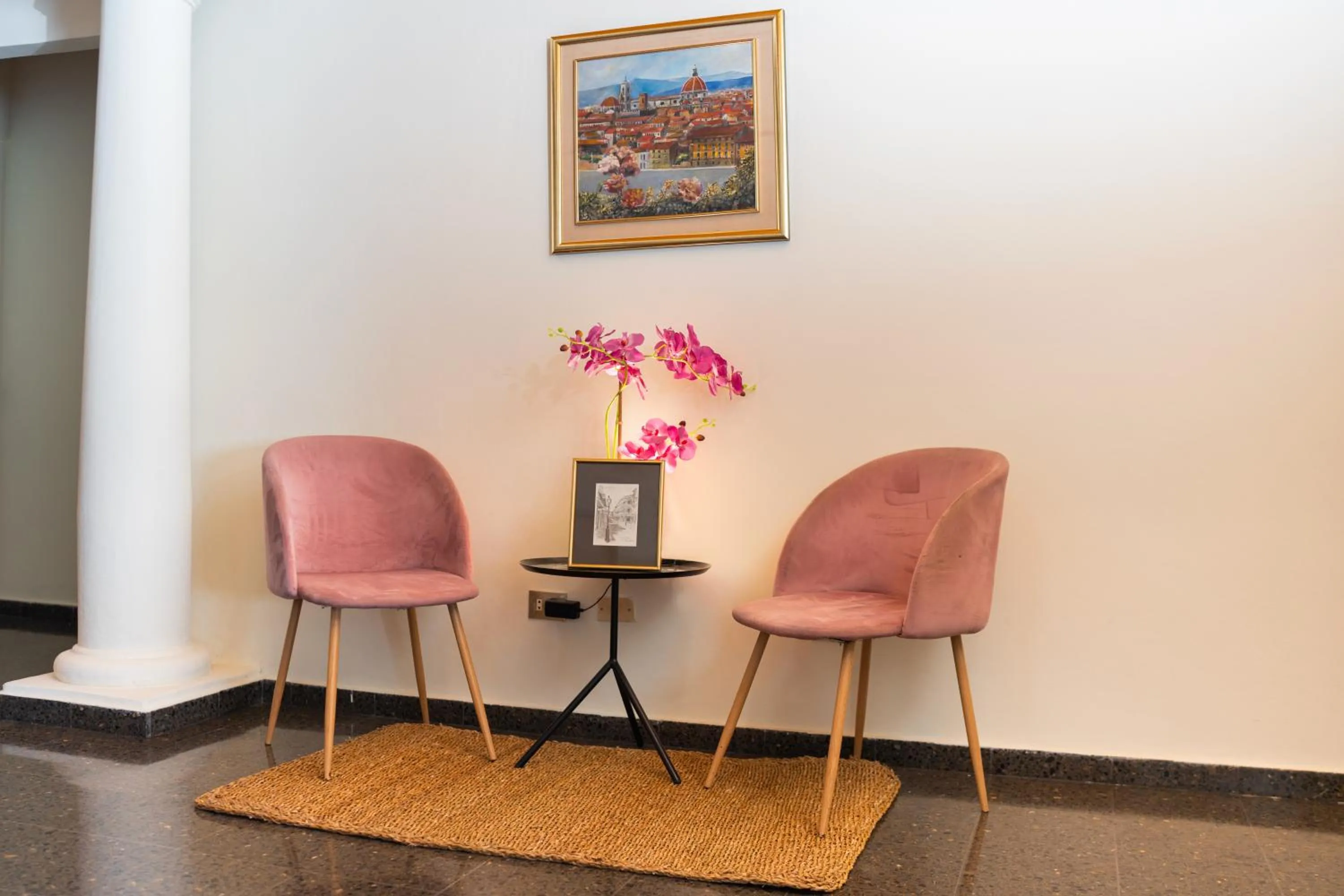 Living room in Cardedeu Suites
