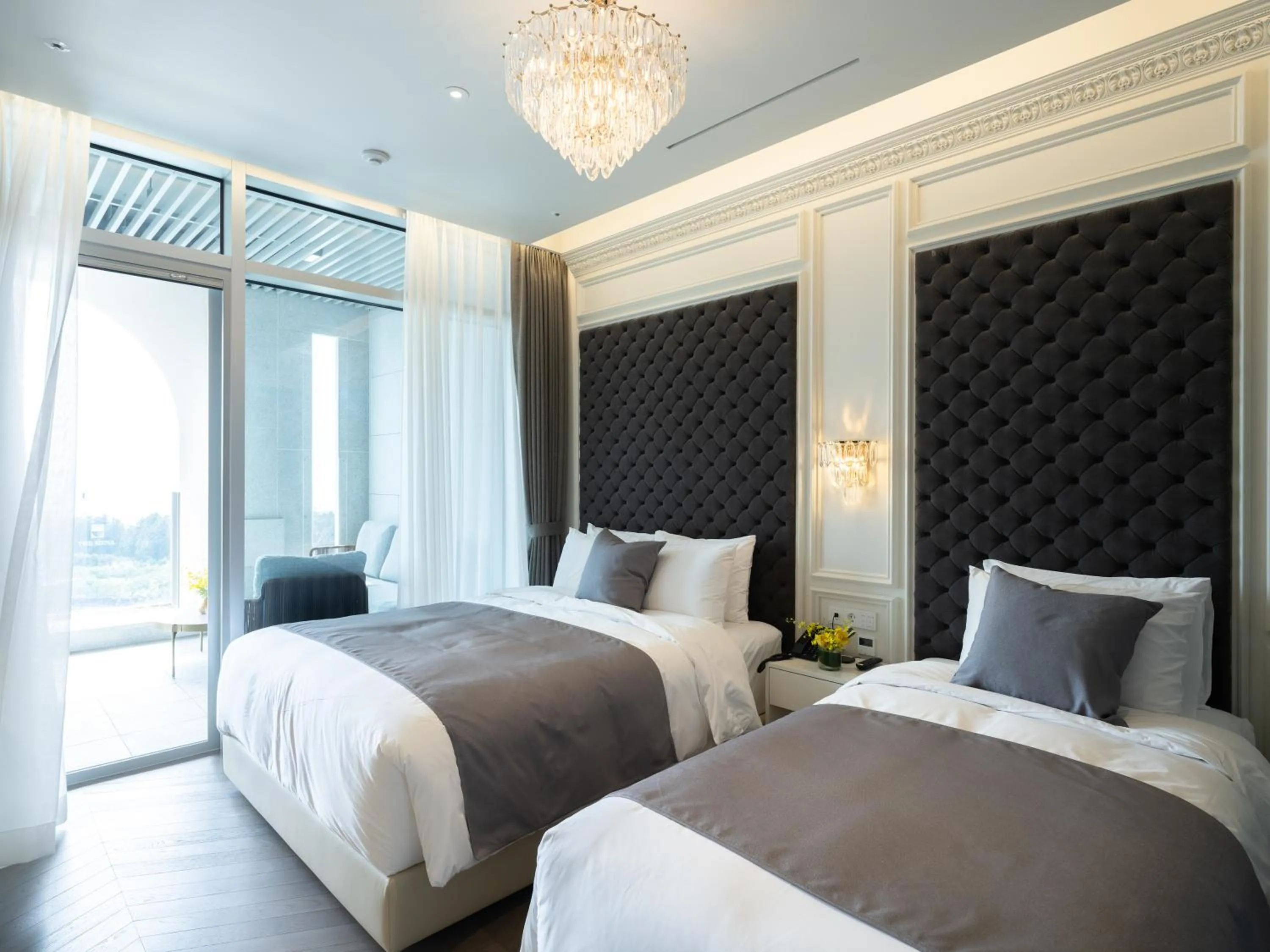 Bed in The Siena Resort