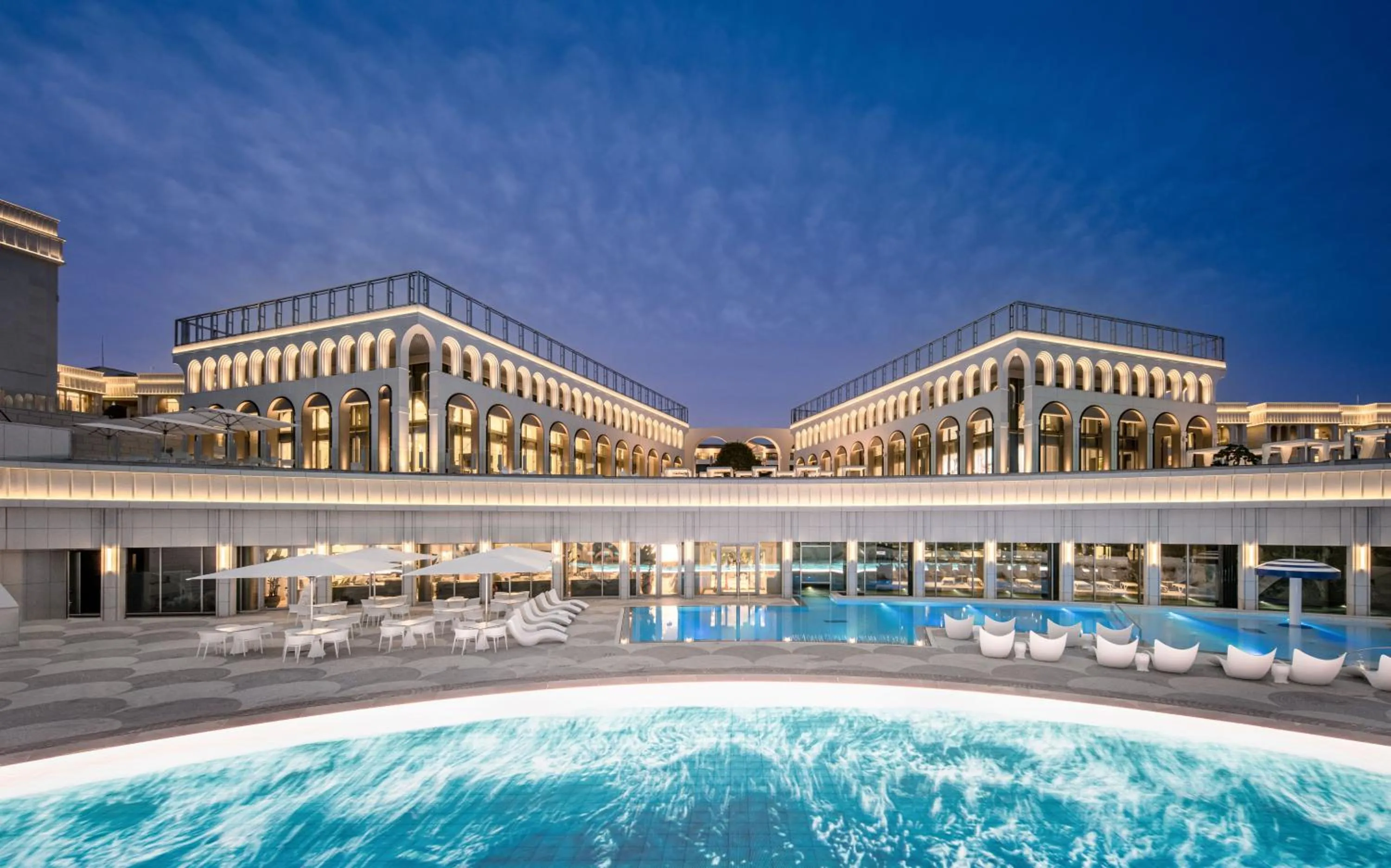 Swimming pool in The Siena Resort