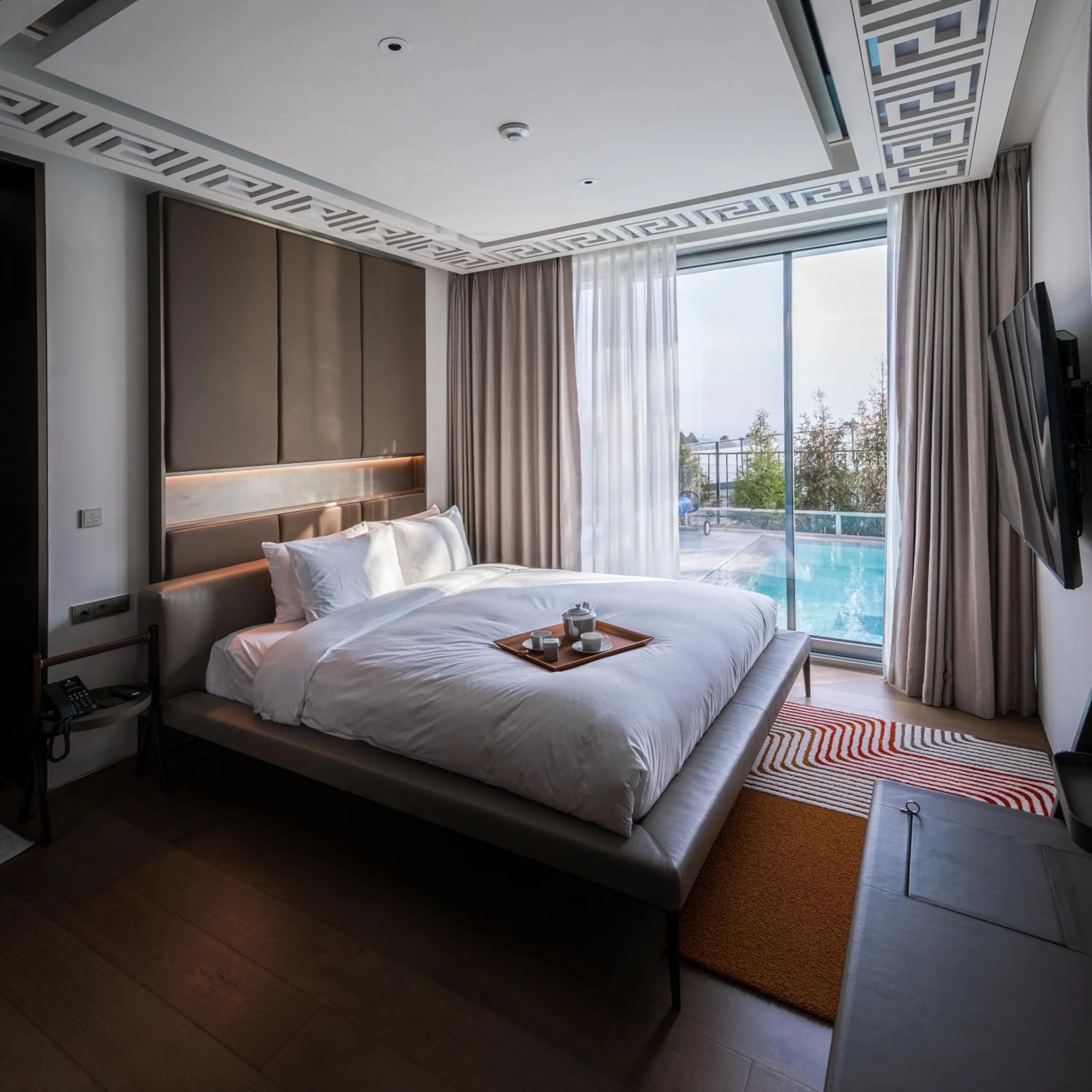 Bed in The Siena Resort