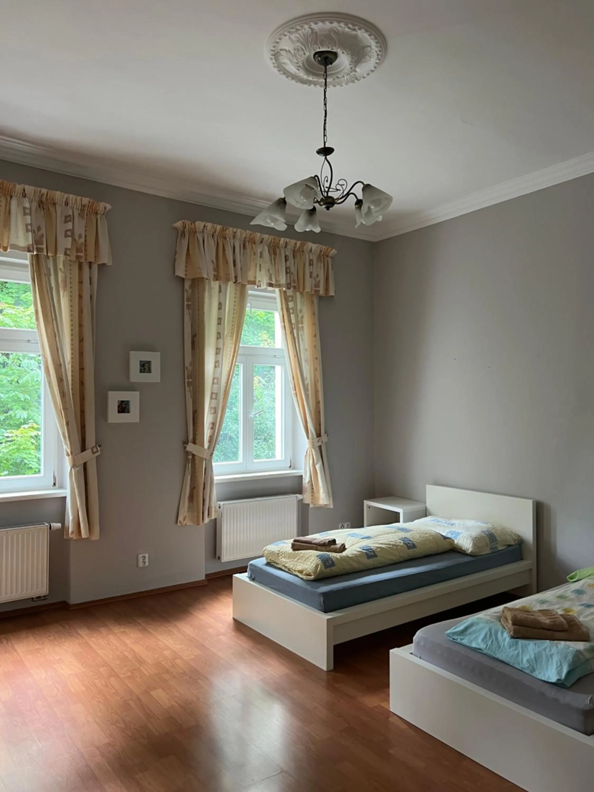 Bedroom, Bed in Apartment Zahradní 31