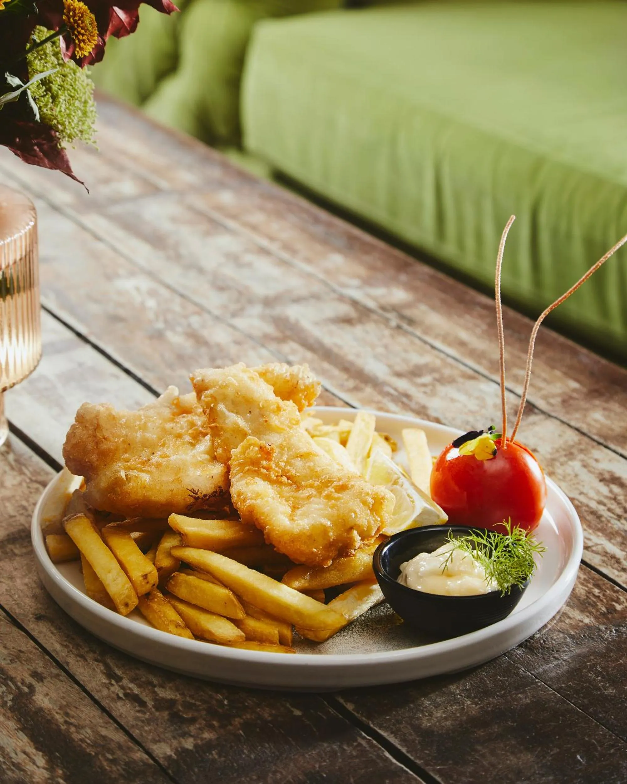 Food close-up in Temple Bar Inn