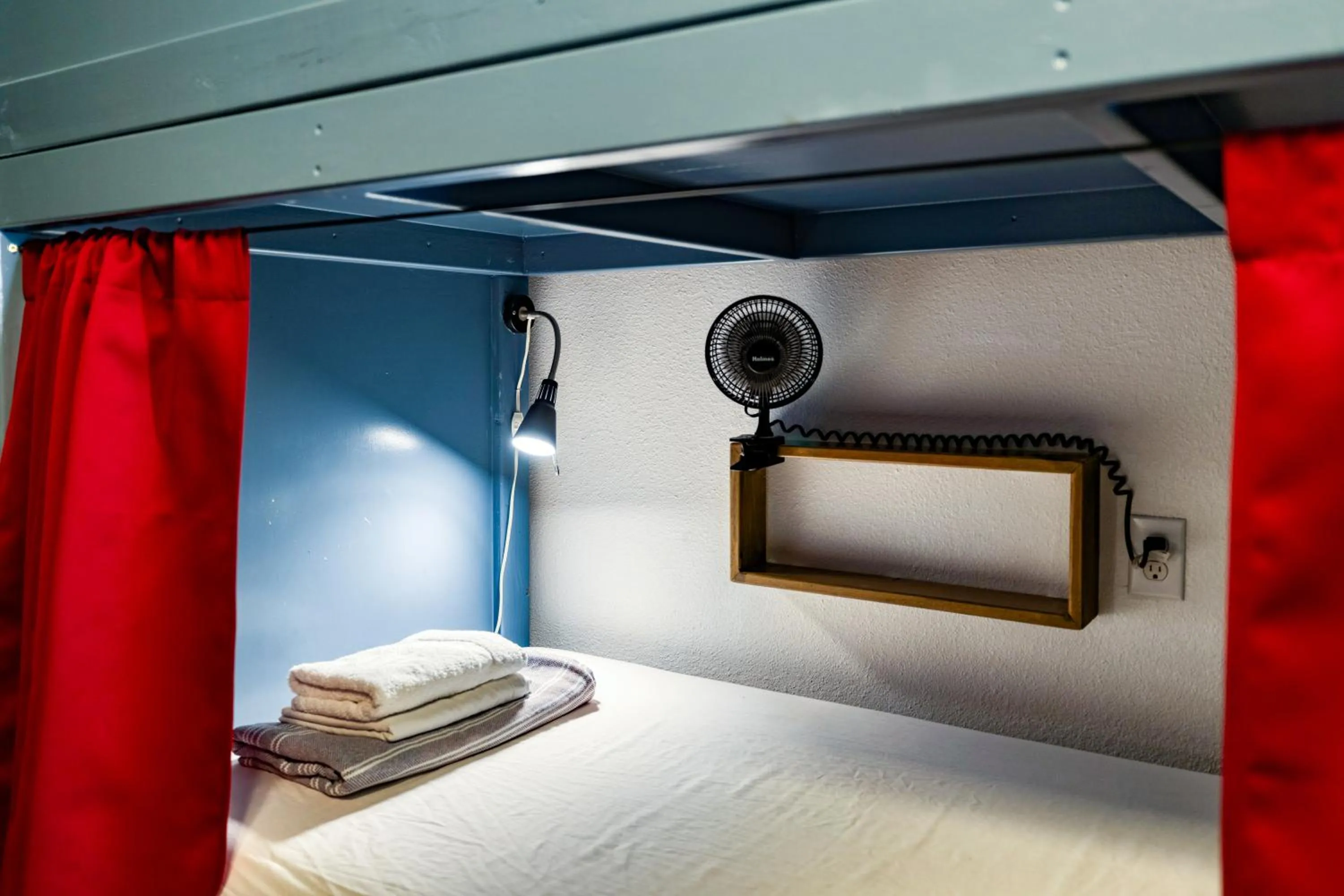 Bed in Firehouse Hostel