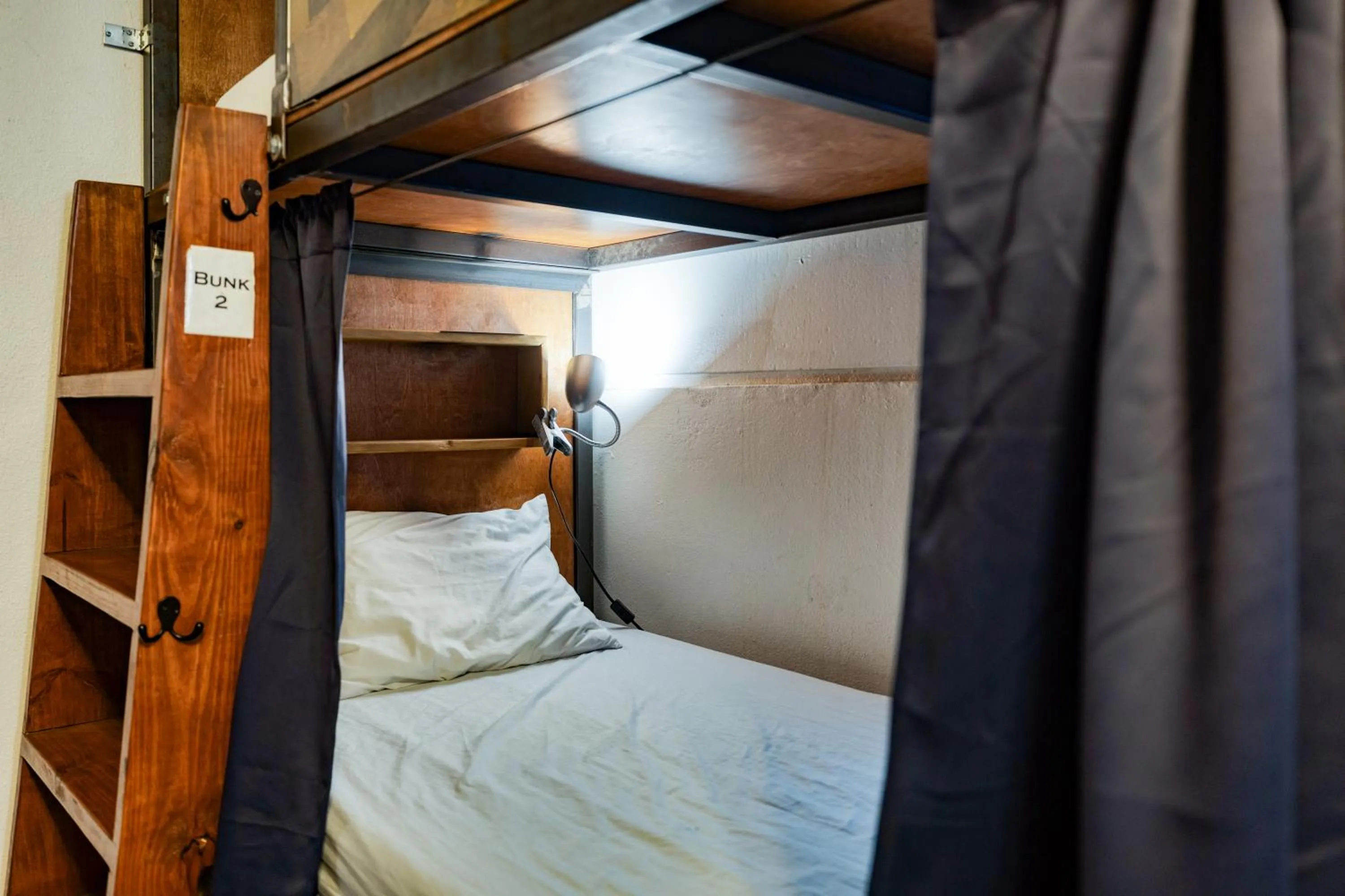 Bed in Firehouse Hostel