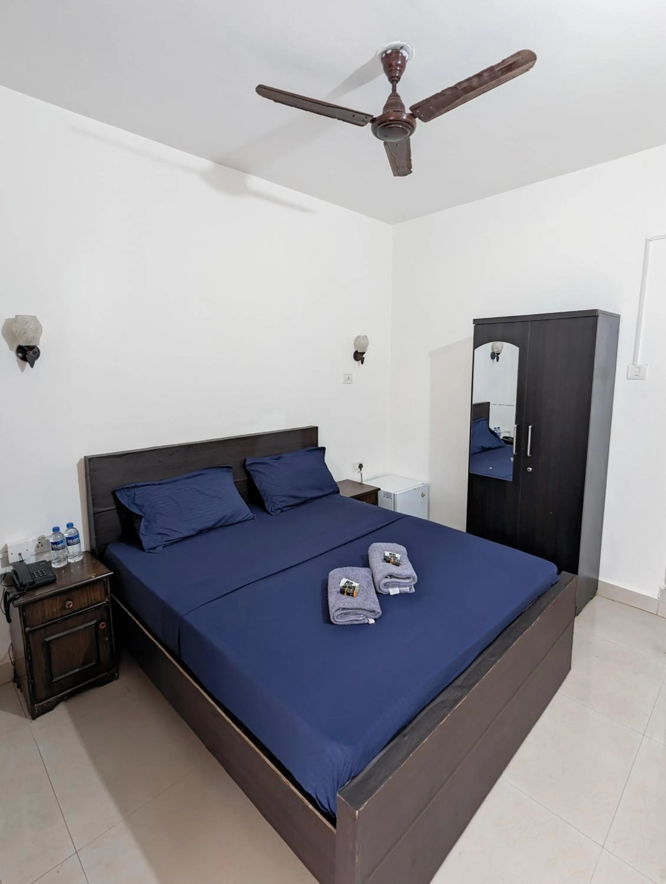 Bedroom, Bed in Swati