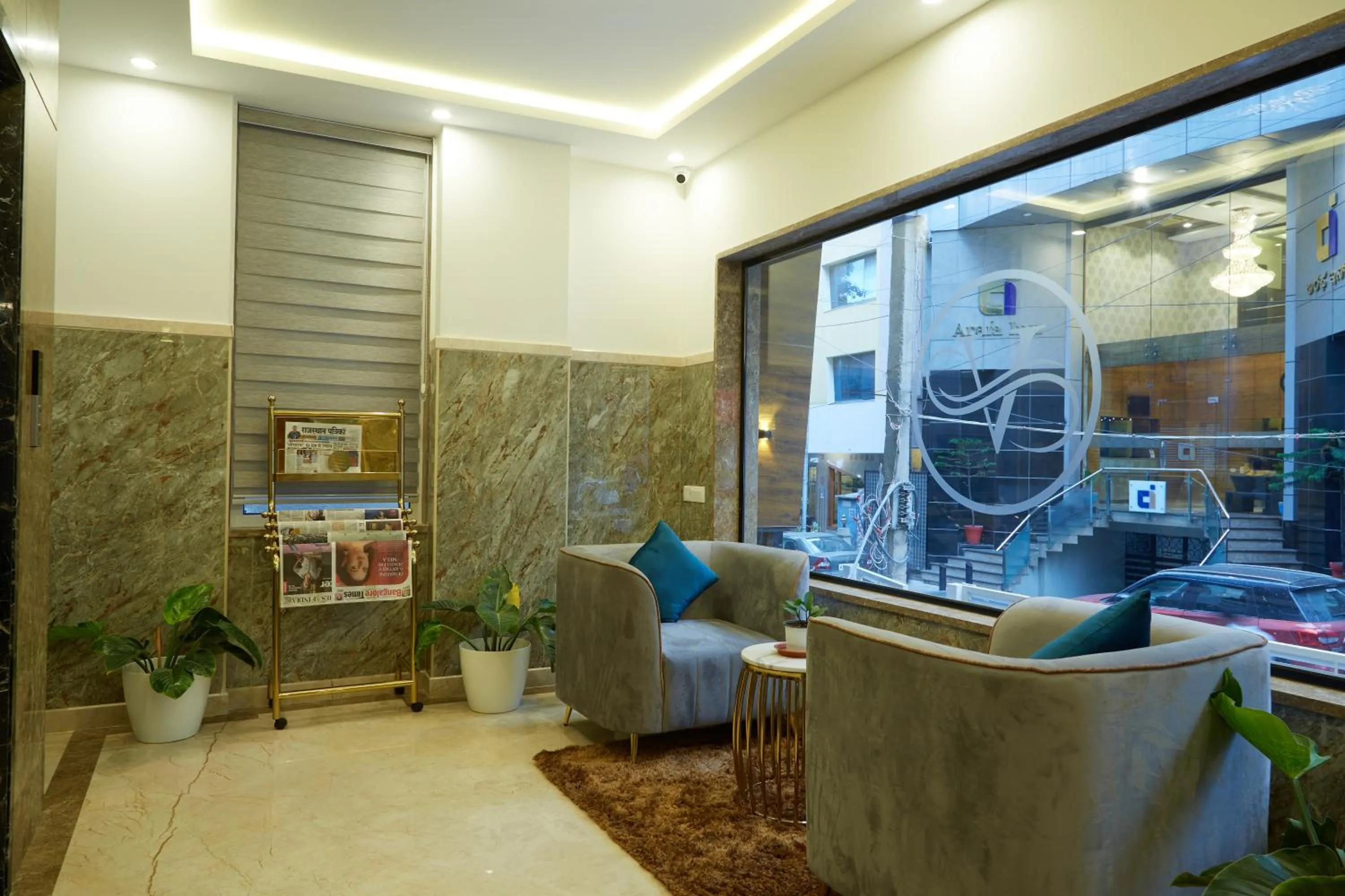 Seating area in VOVO PREMIER HOTEL