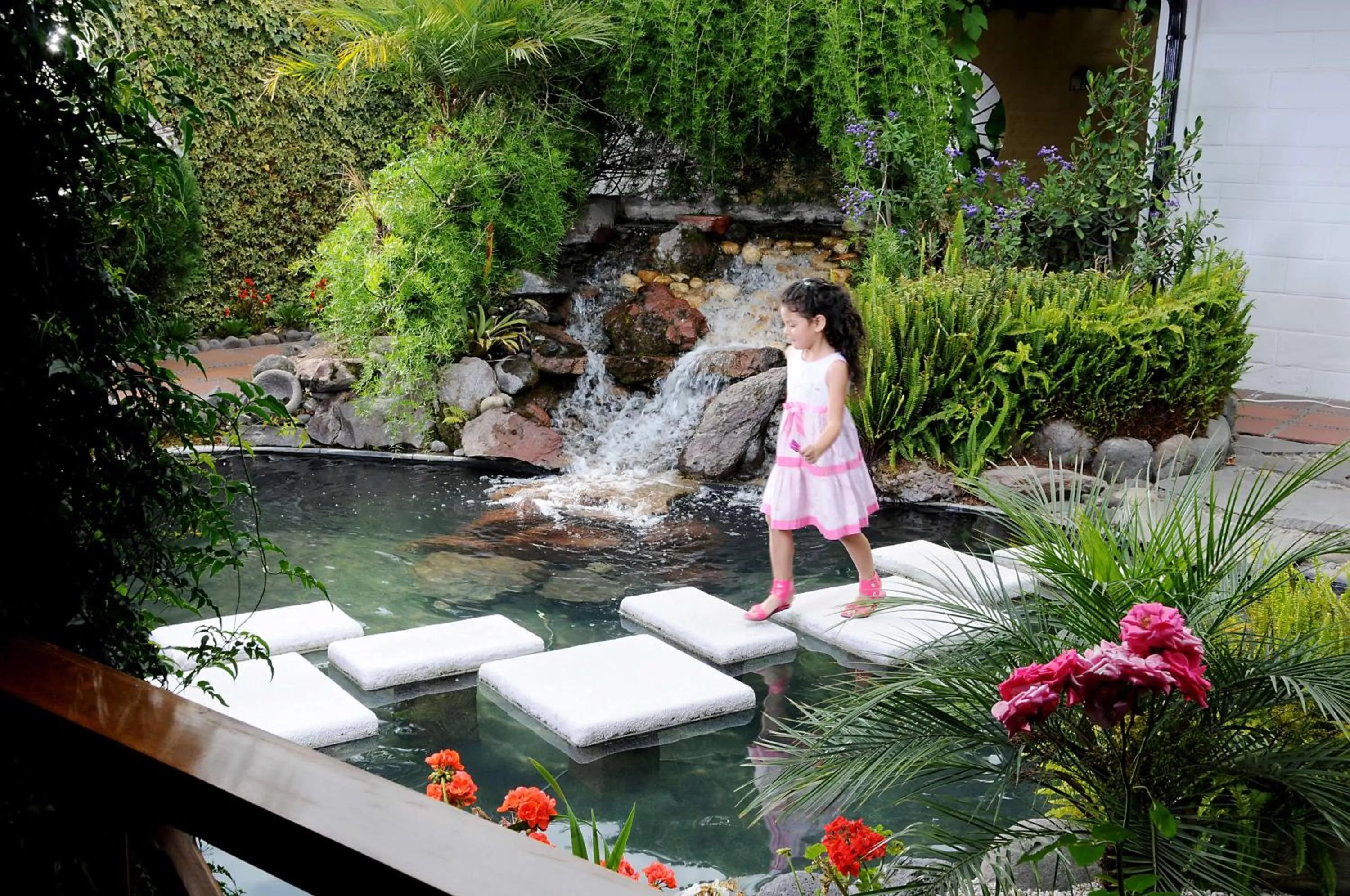 Garden in Hotel Rincon de Puembo; BW Signature Collection