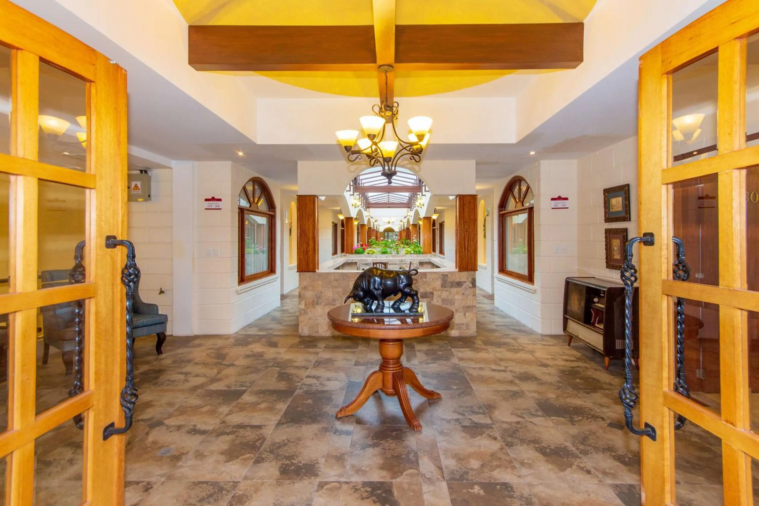 On site in Hotel Rincon de Puembo; BW Signature Collection