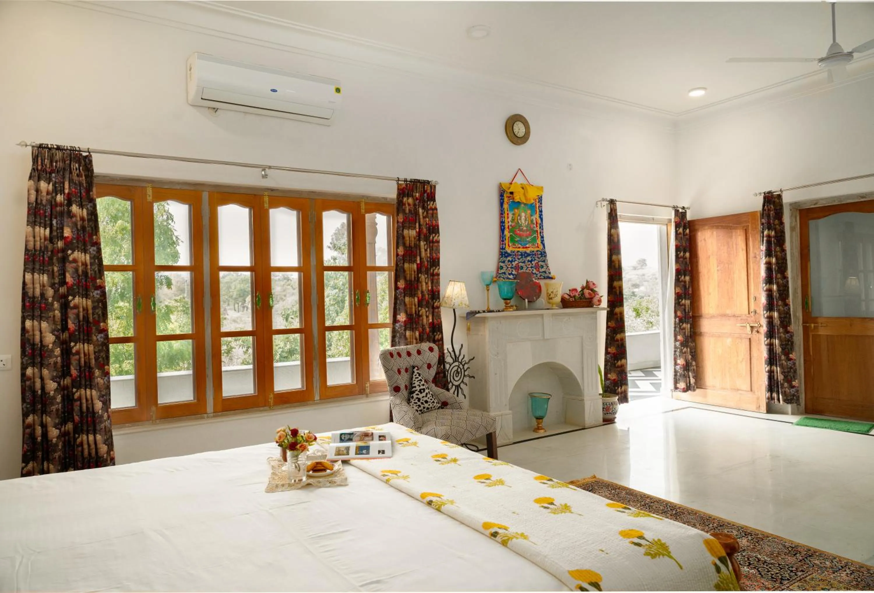 Bed in Castle Oodeypore A Boutique stay Udaipur