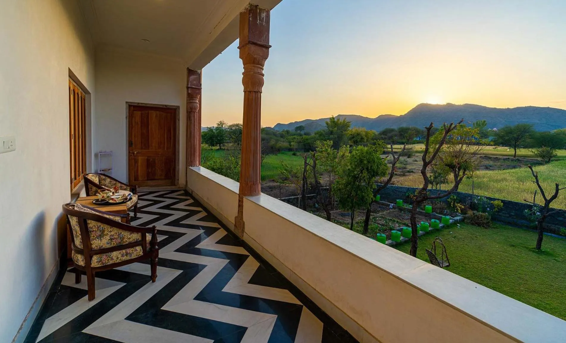 Balcony/Terrace in Castle Oodeypore A Boutique stay Udaipur