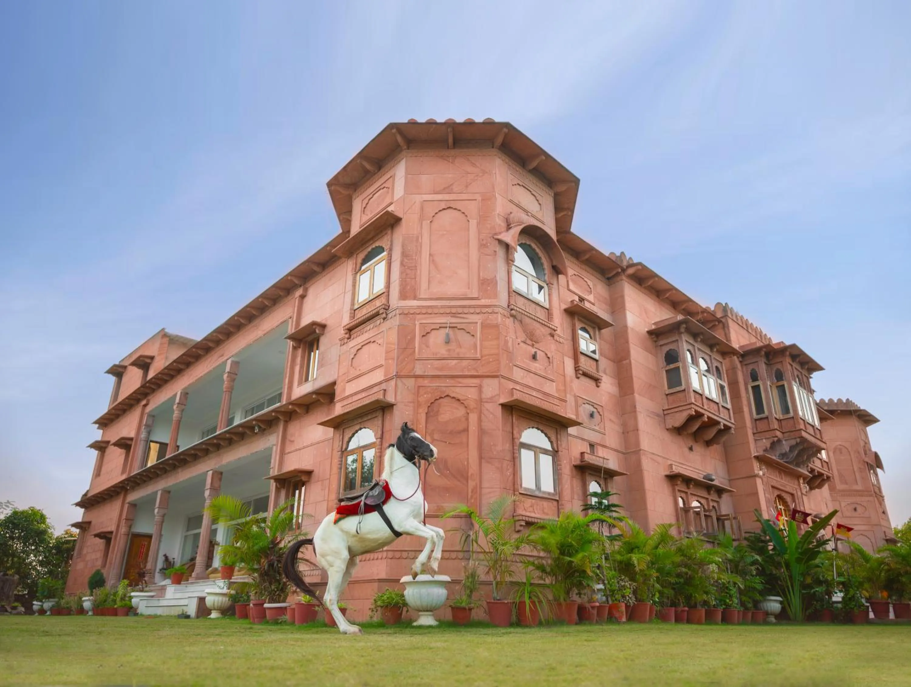 Garden in Castle Oodeypore A Boutique stay Udaipur