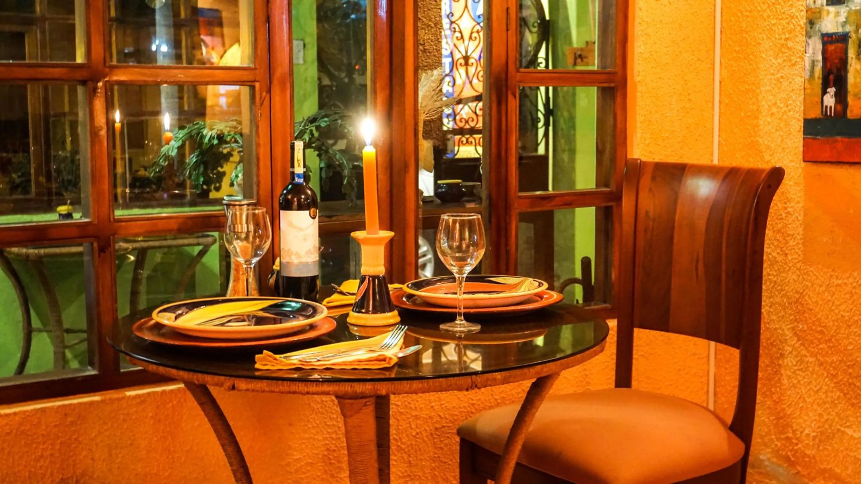 Dining area in La Posada Del Arte