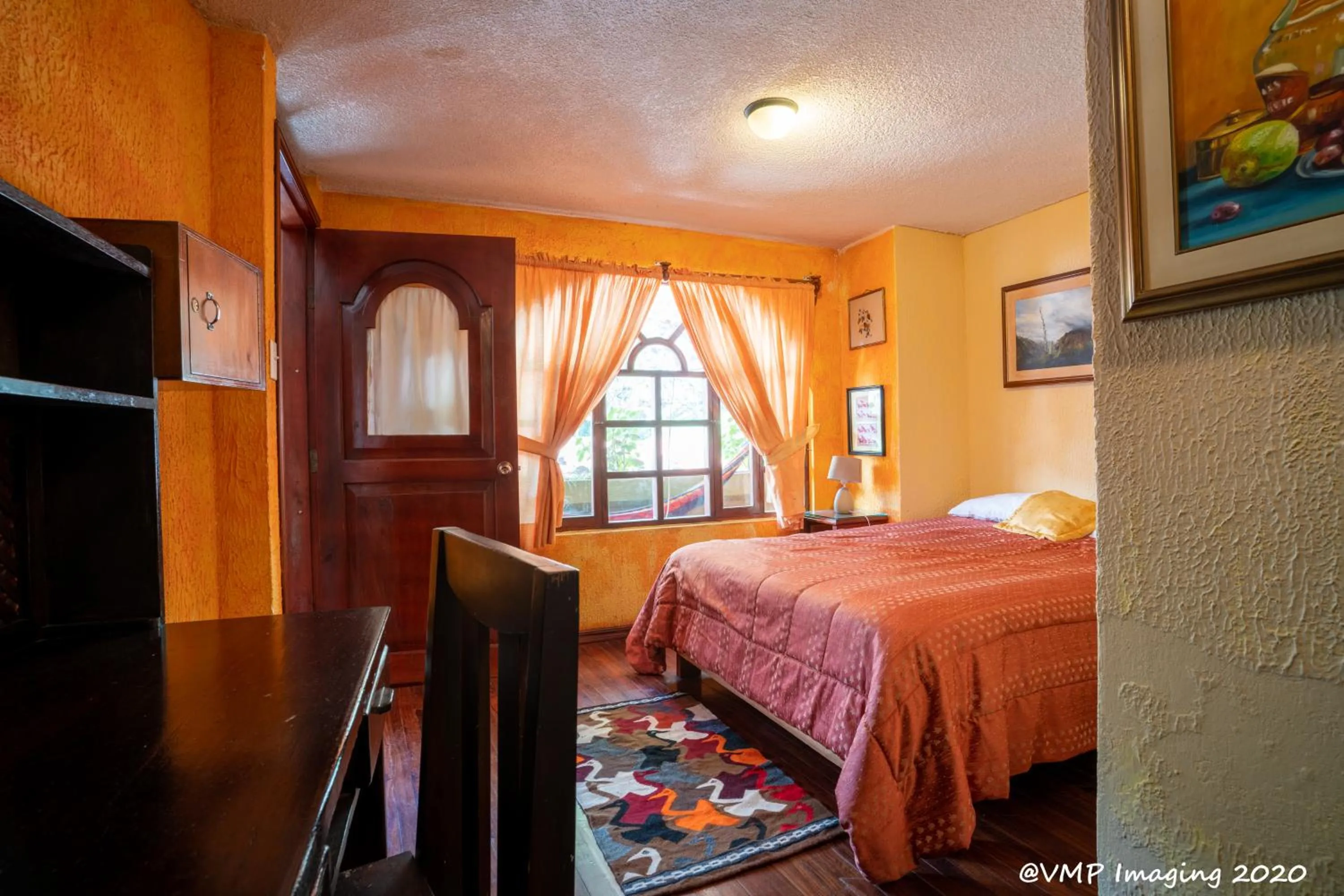 View (from property/room), Bed in La Posada Del Arte