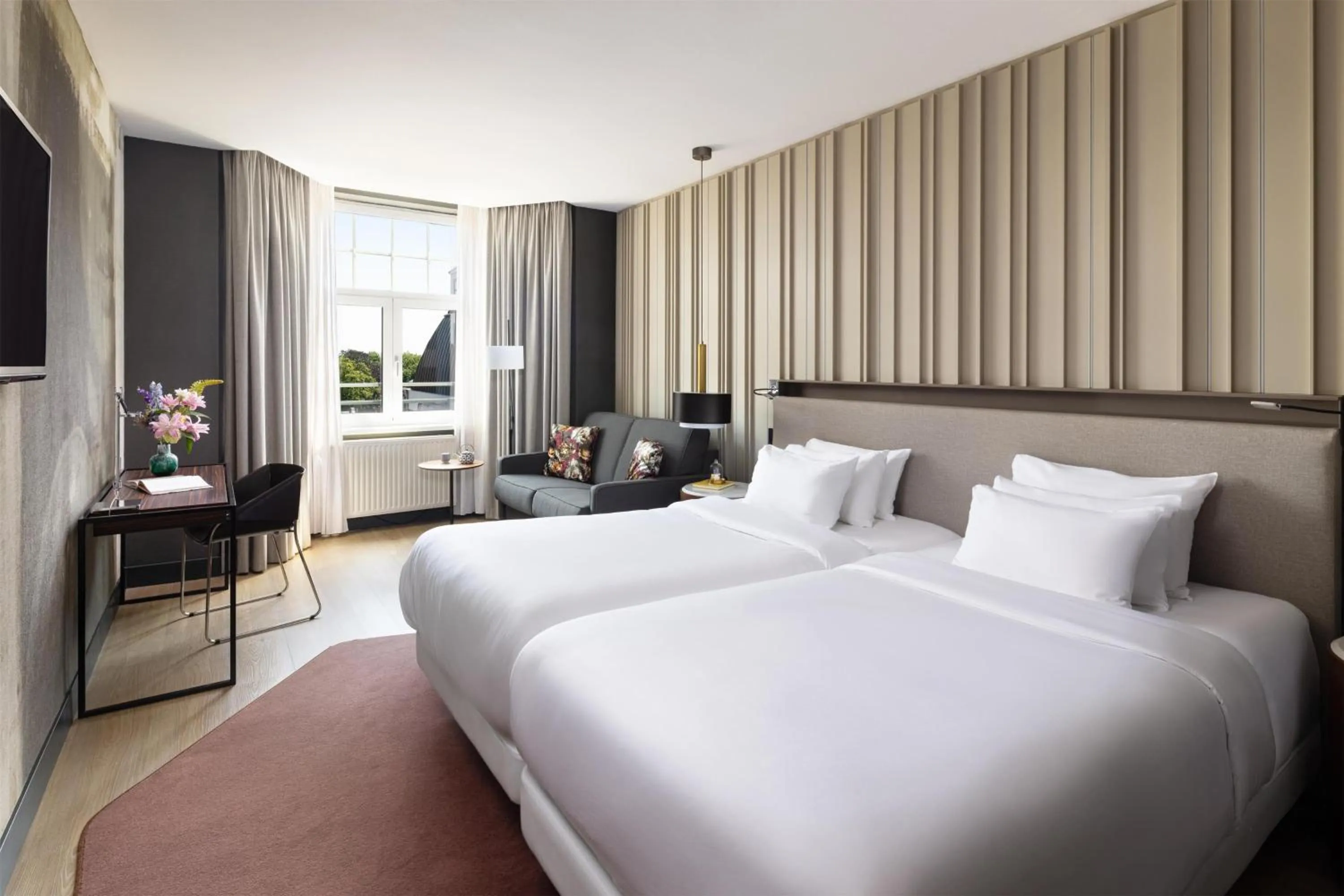 Bedroom, Bed in NH Collection Amsterdam Flower Market