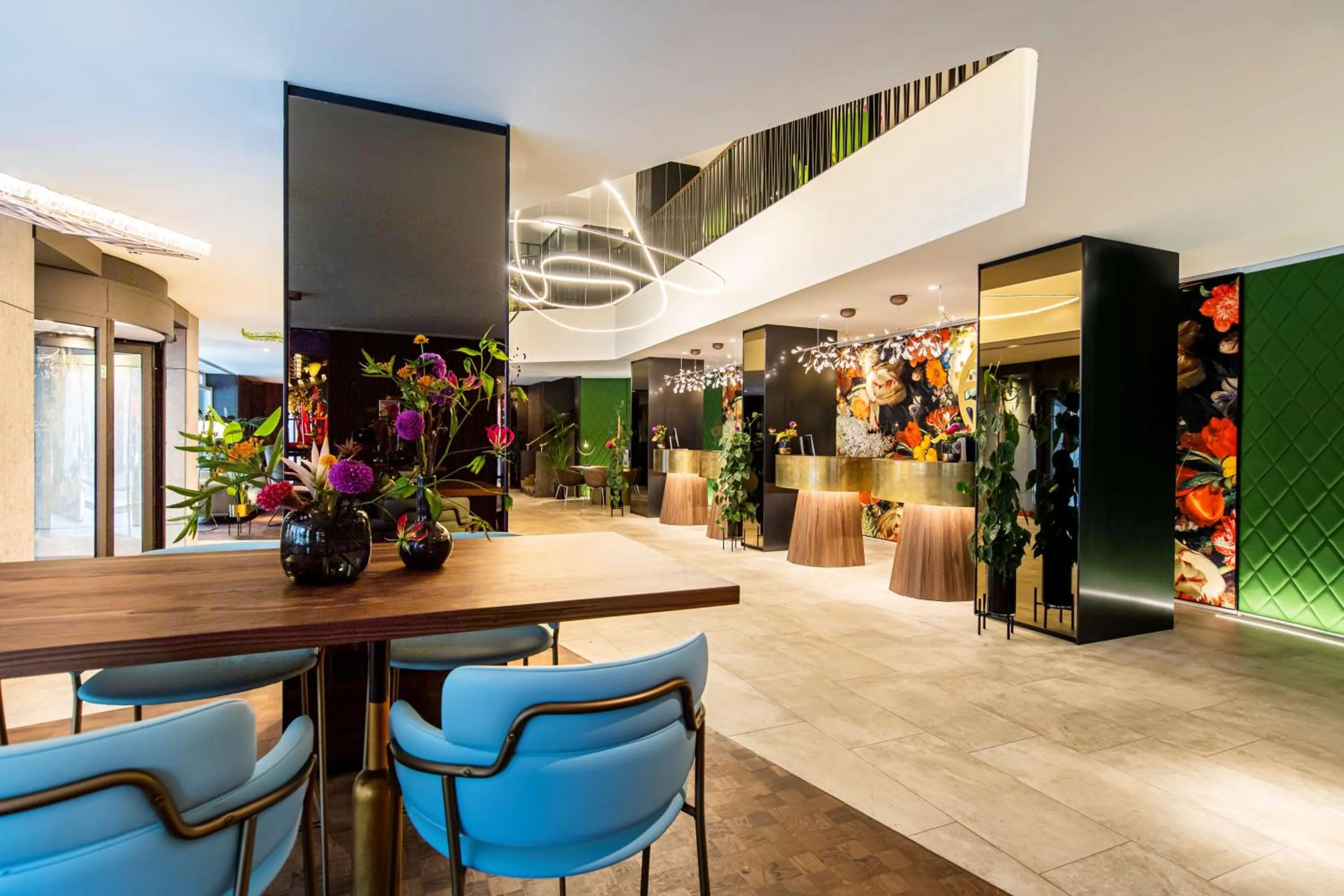 Lobby or reception in NH Collection Amsterdam Flower Market