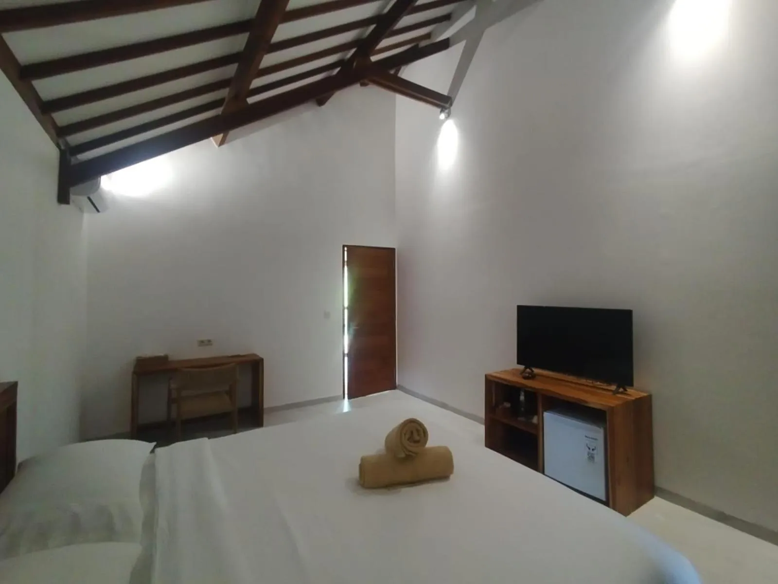 Bed in Villa Penyu Gili Trawangan