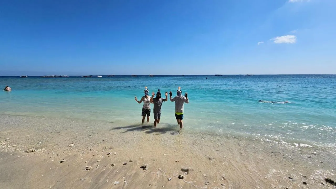 Beach in Villa Penyu Gili Trawangan
