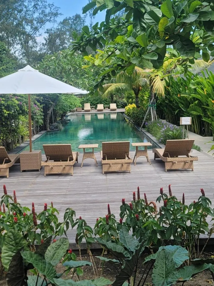 Swimming pool in Villa Penyu Gili Trawangan