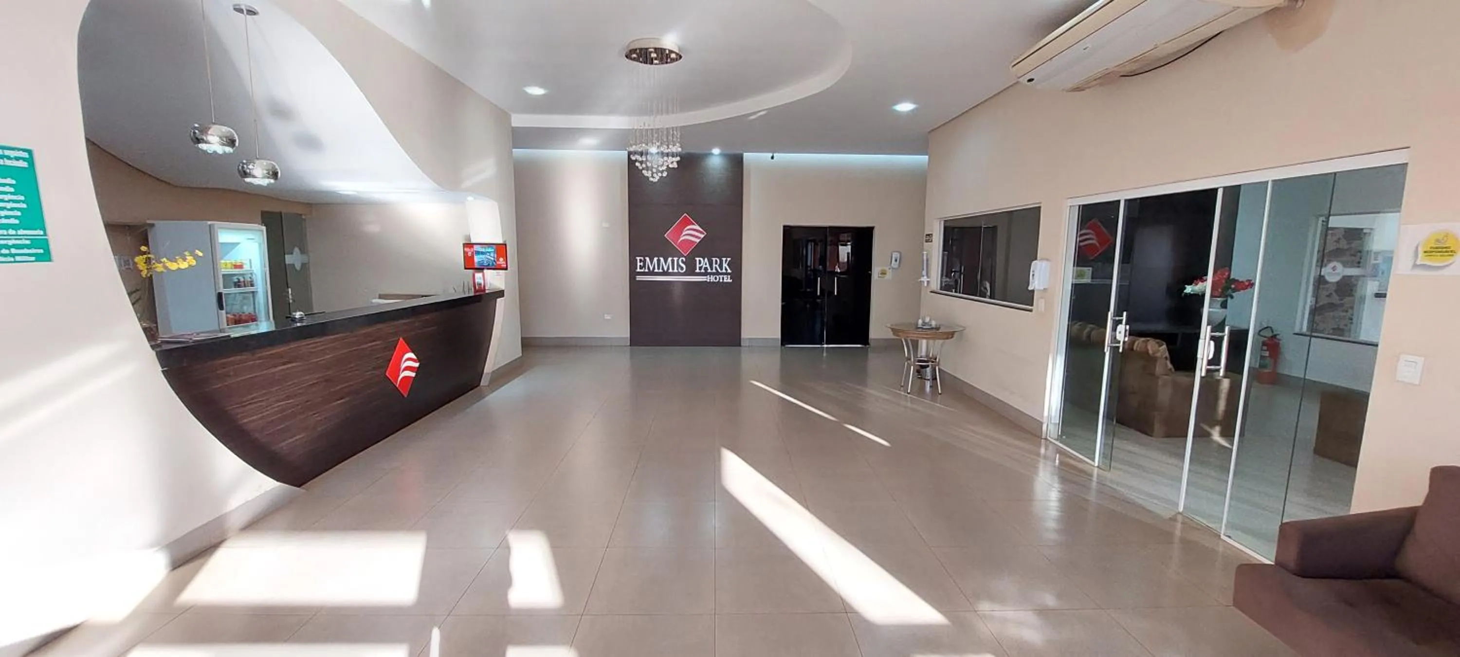 Lobby or reception in Emmis Park Hotel