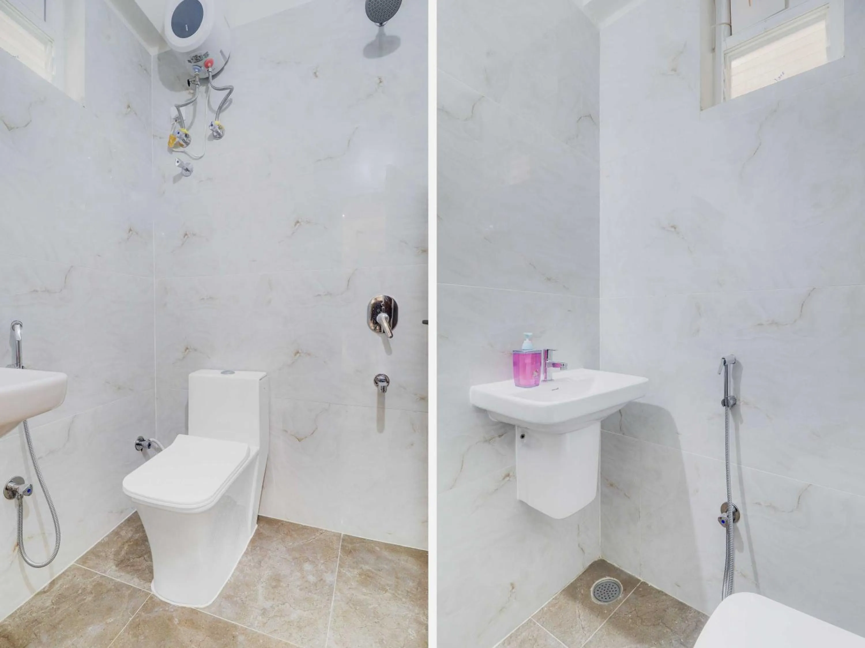 Bathroom in Hotel O Prime Time Hotel