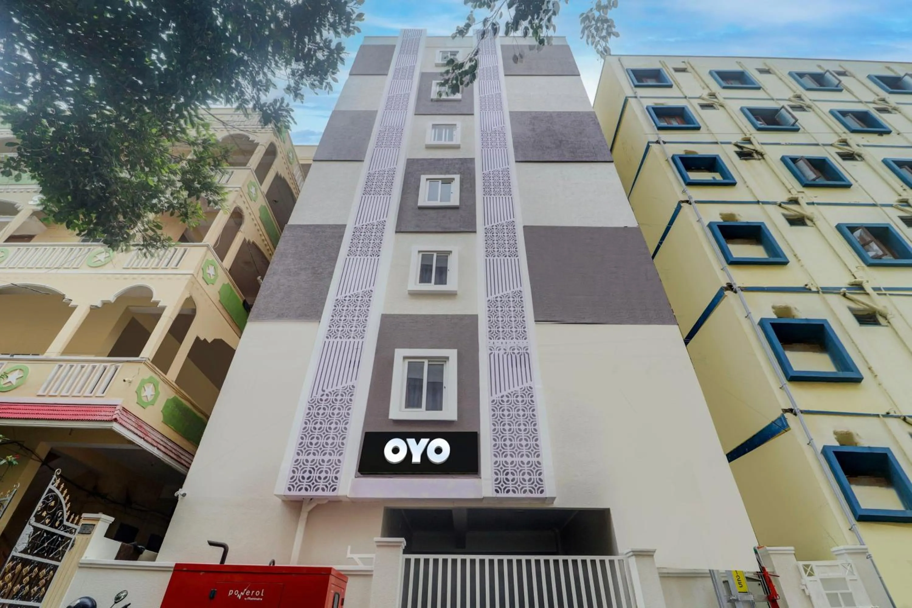 Facade/entrance in Hotel O Prime Time Hotel