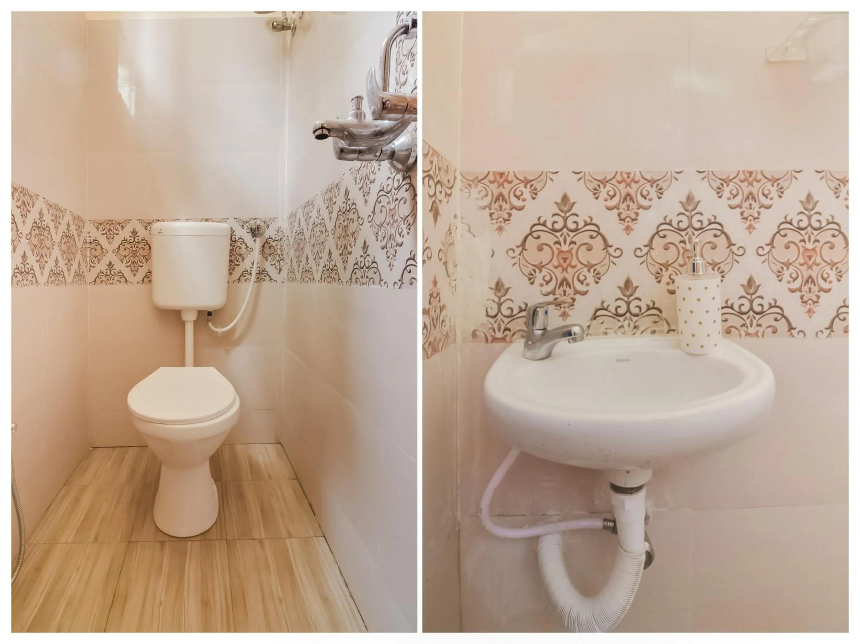 Bathroom in OYO Flagship Hotel Space Inn