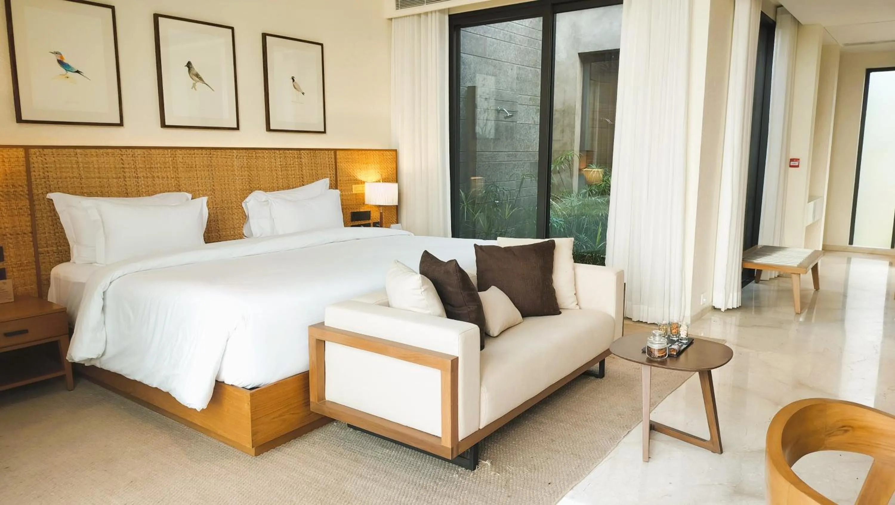 Bedroom, Bed in MYSA Zinc Journey by The Fern, Nani Devati