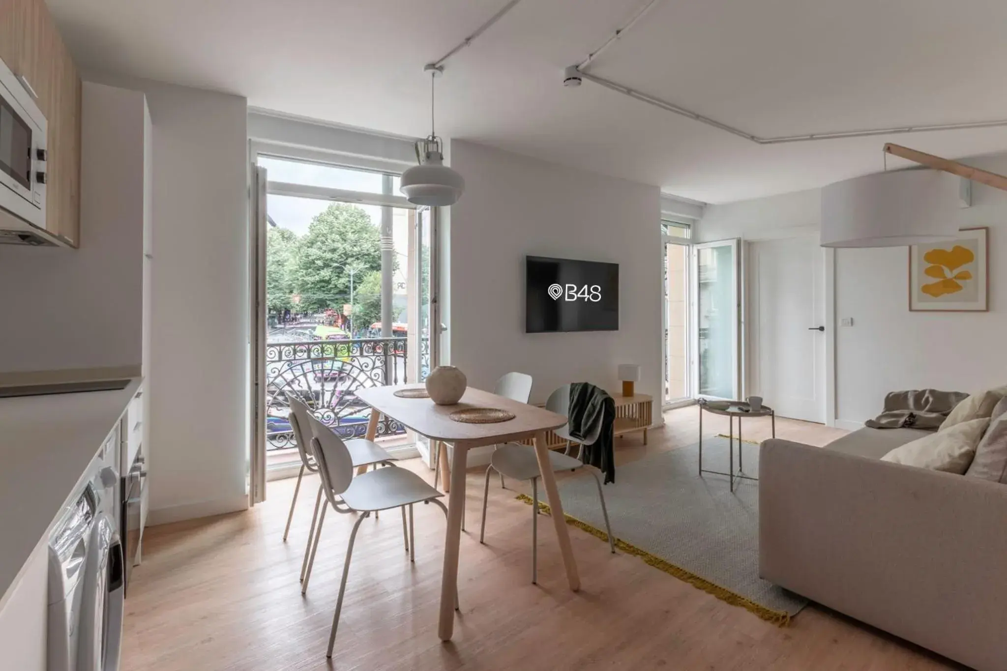 Two-Bedroom Apartment in B48 Bilbao Abando Two-Bedroom Apartment in B48 Bilbao Abando