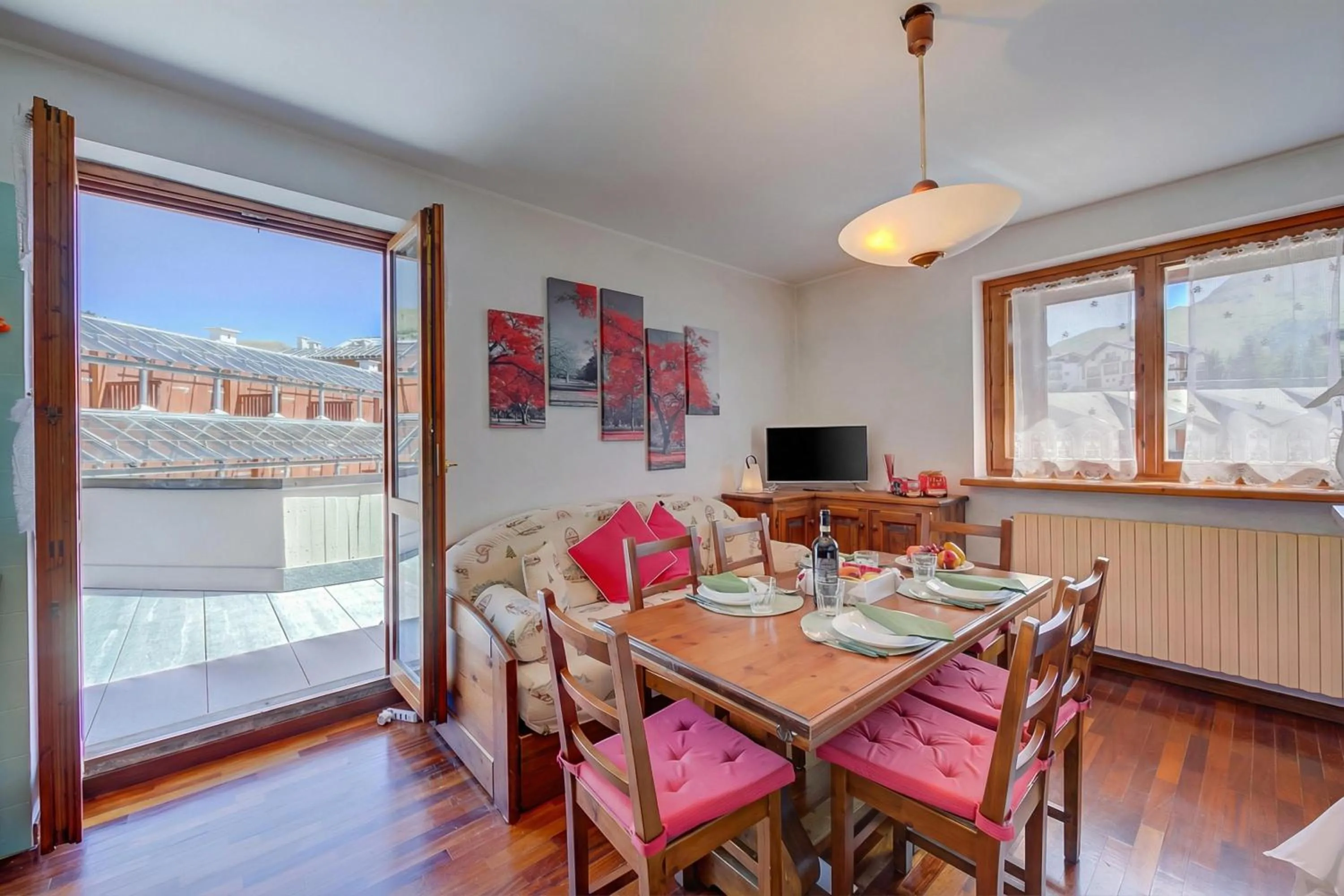 Sestriere Terrace Apt Few Steps From Ski - Happy Rentals