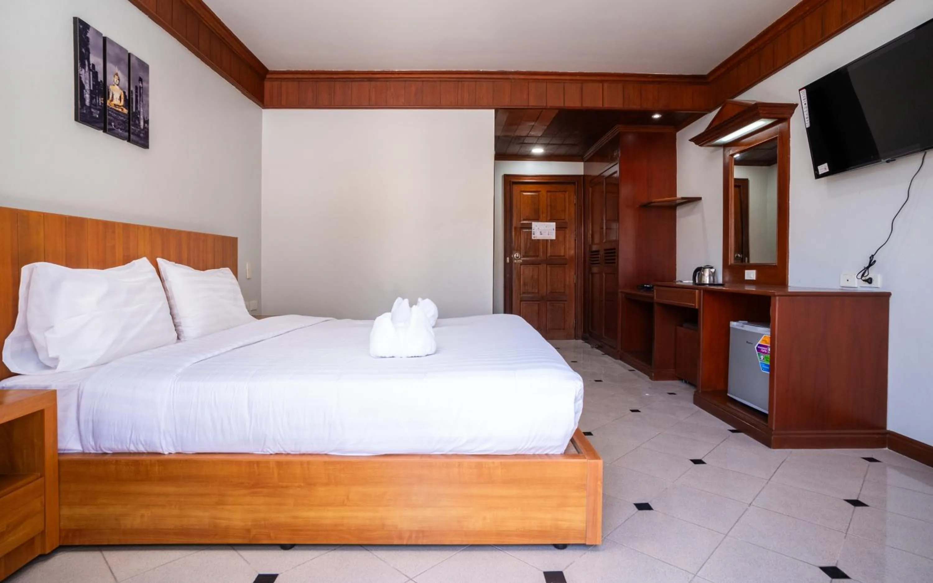 Bedroom, Bed in GP House Phuket Patong Beach