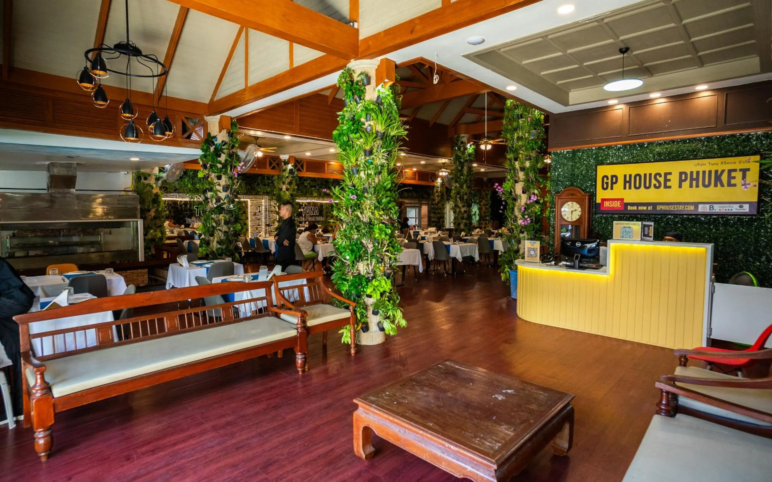 Restaurant/places to eat in GP House Phuket Patong Beach