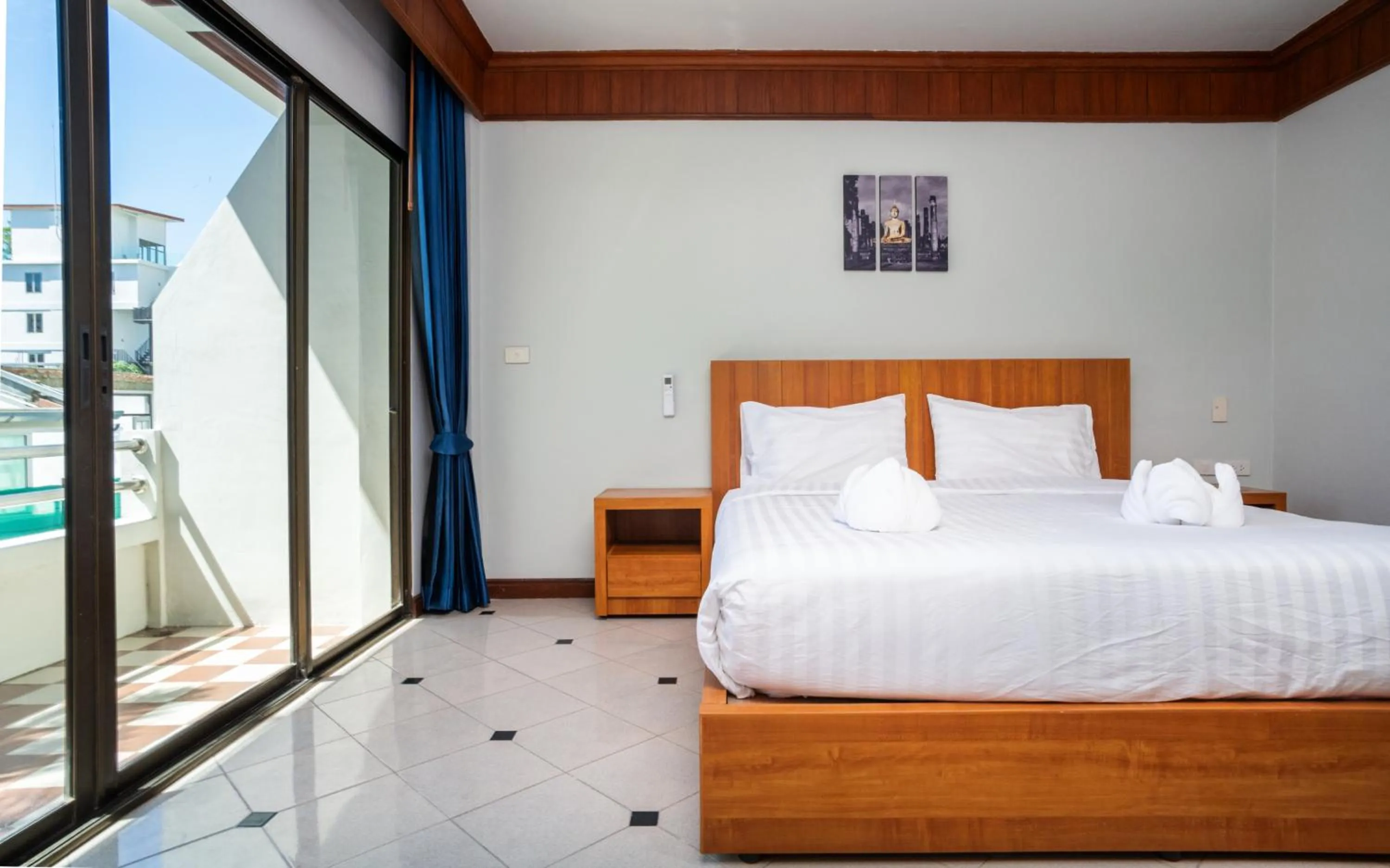 Bedroom, Bed in GP House Phuket Patong Beach