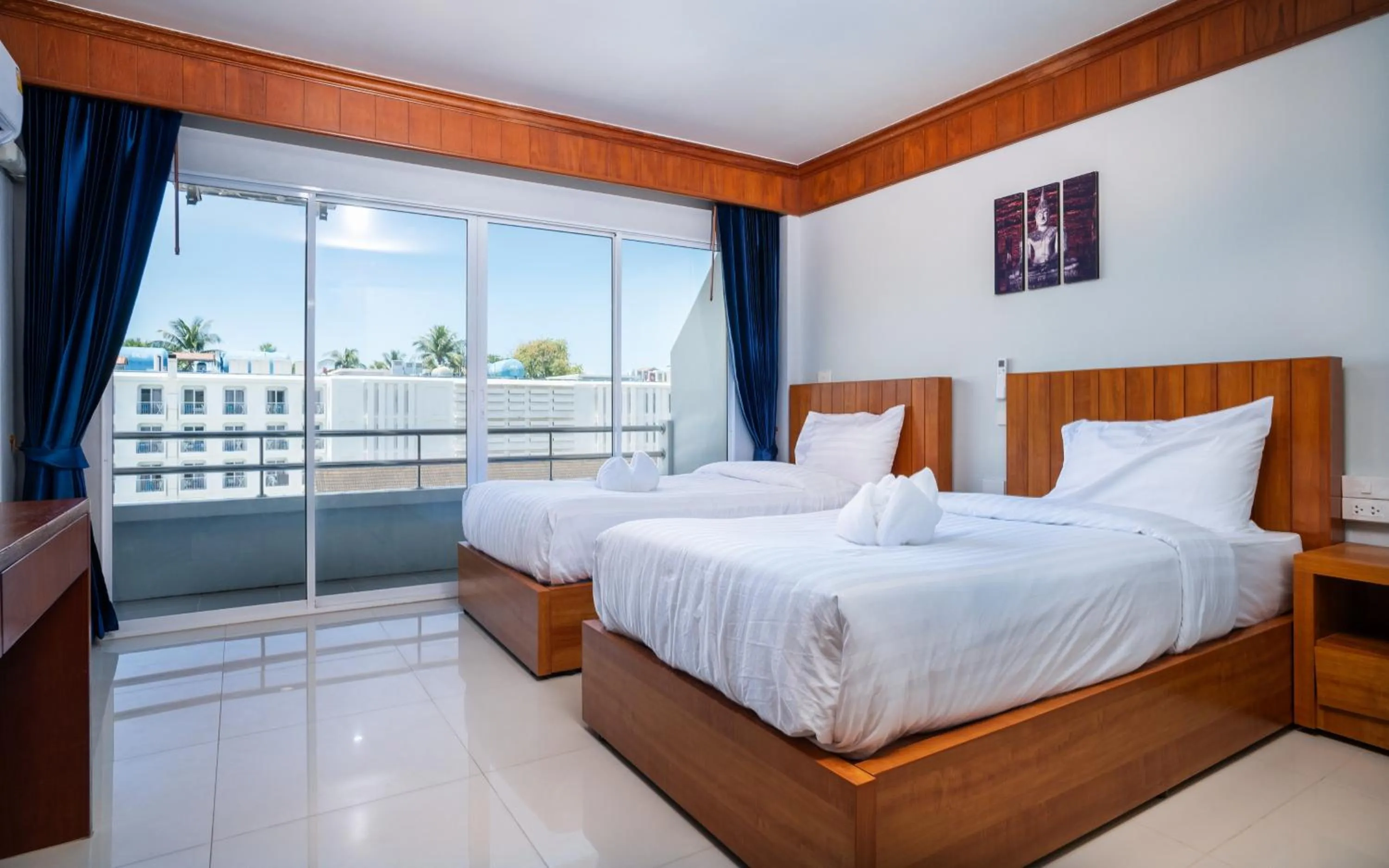 Bed in GP House Phuket Patong Beach