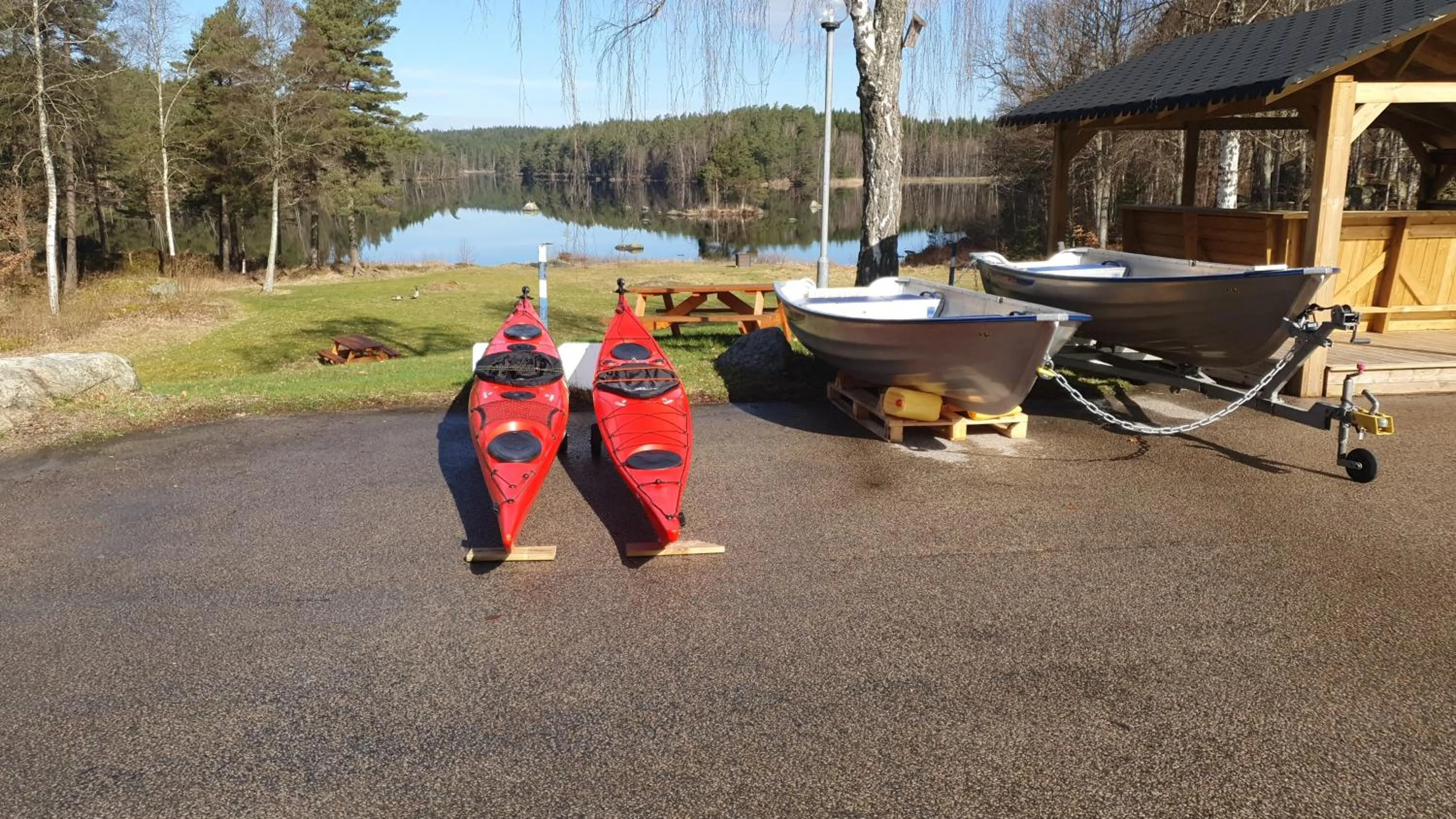 Canoeing in Hotel Fritza