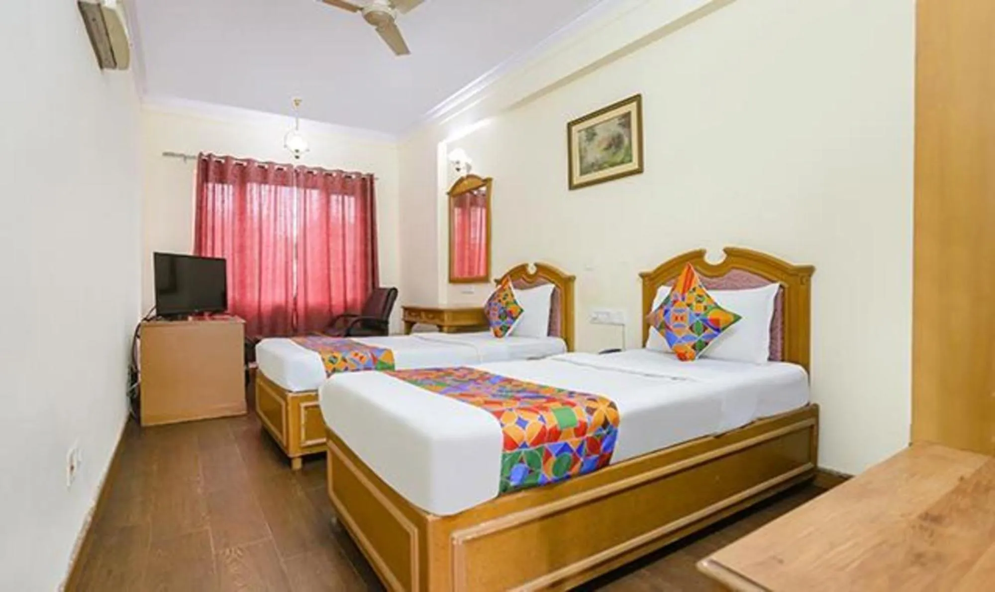 Bed in FabHotel Altus