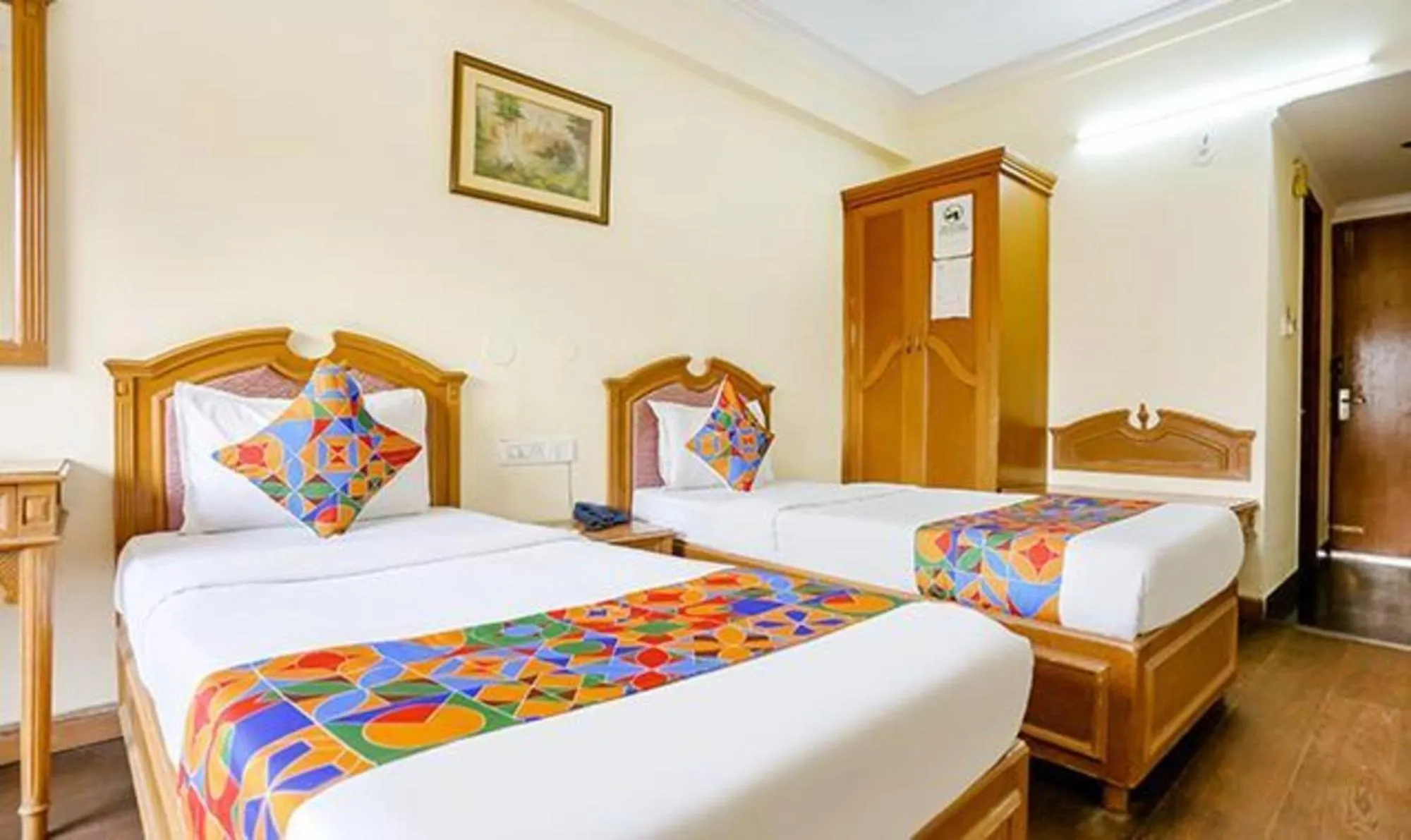 Bed in FabHotel Altus