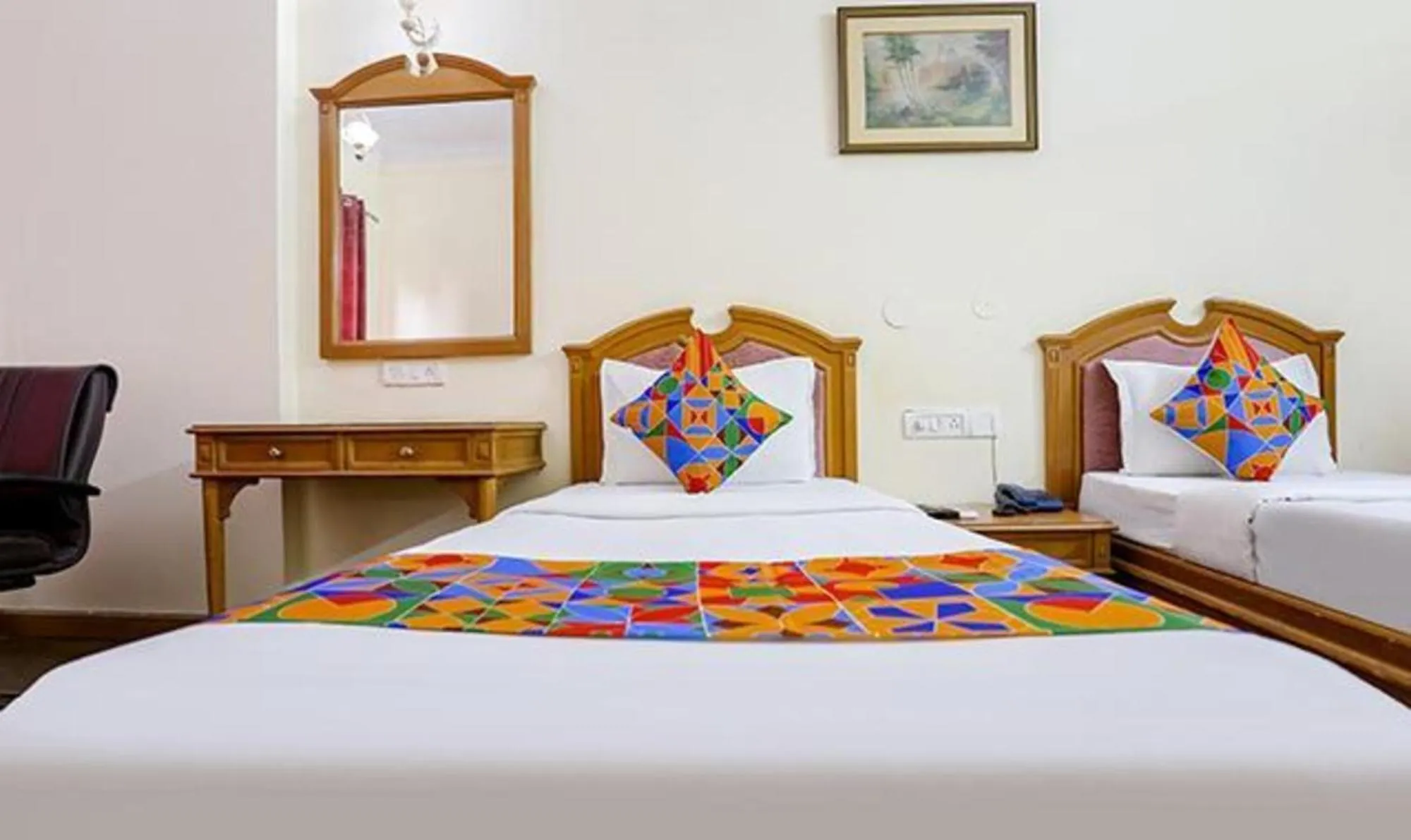 Bed in FabHotel Altus