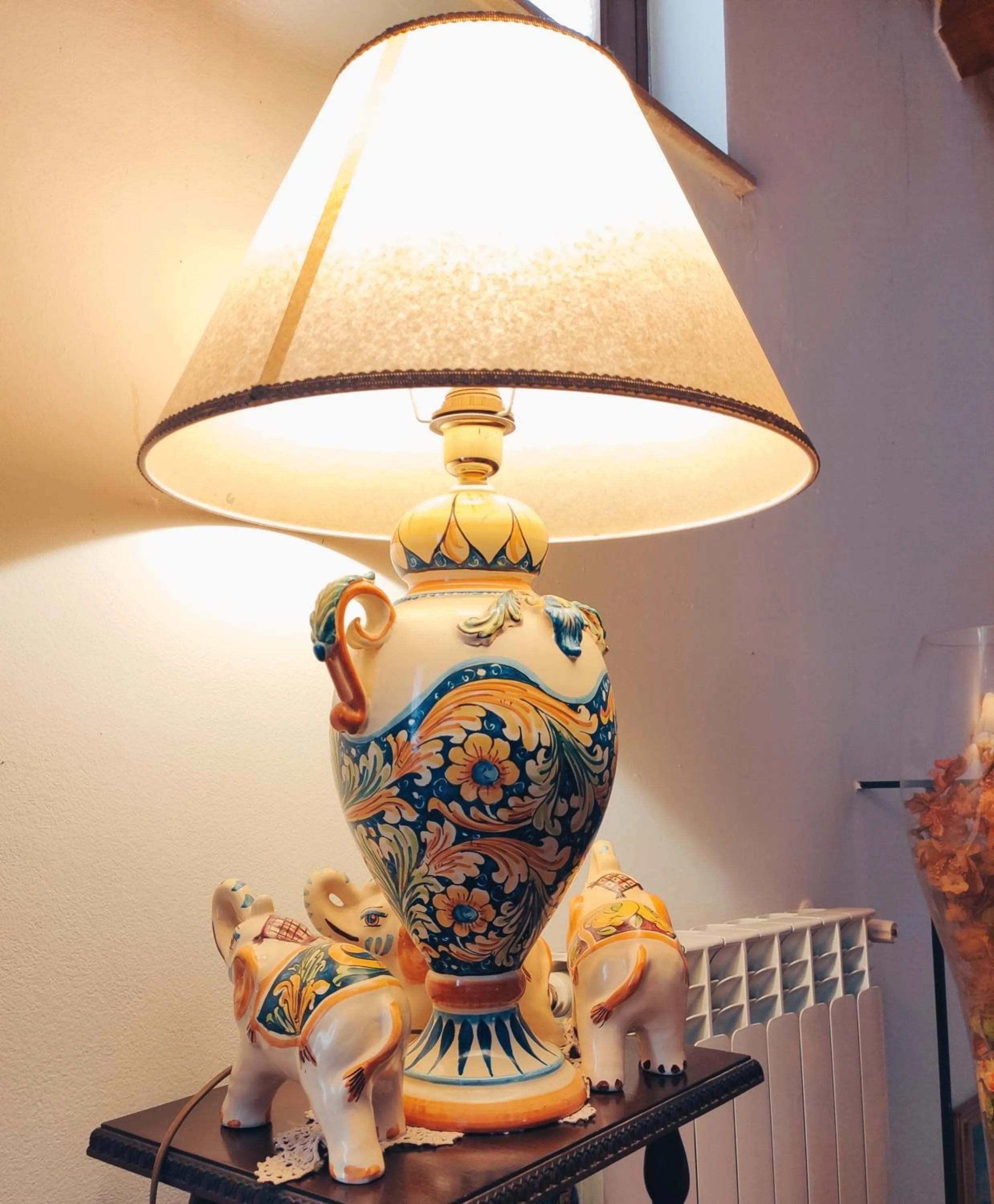 Decorative detail in B&B Gi-Rosa Caltagirone