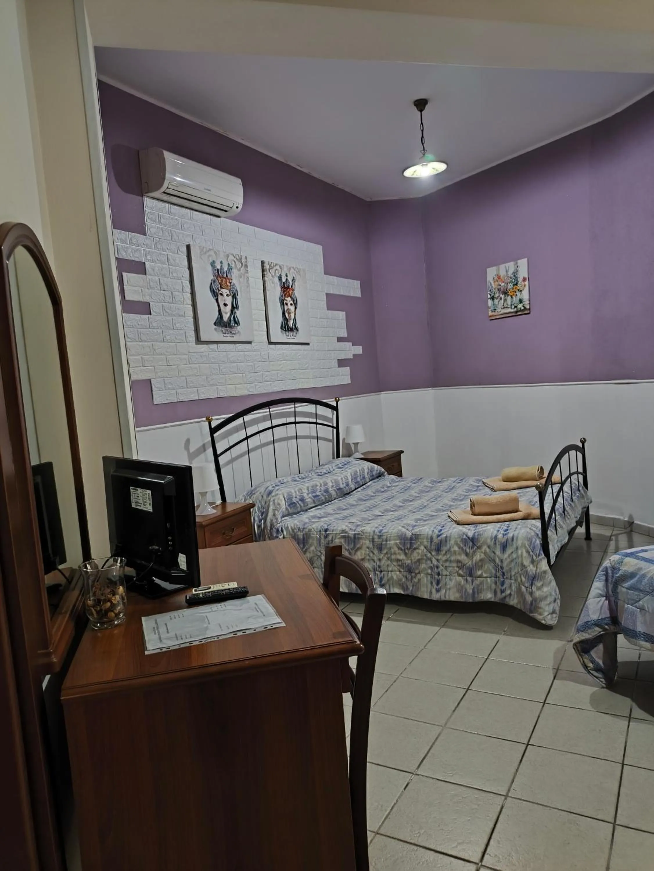 Bed in B&B Gi-Rosa Caltagirone