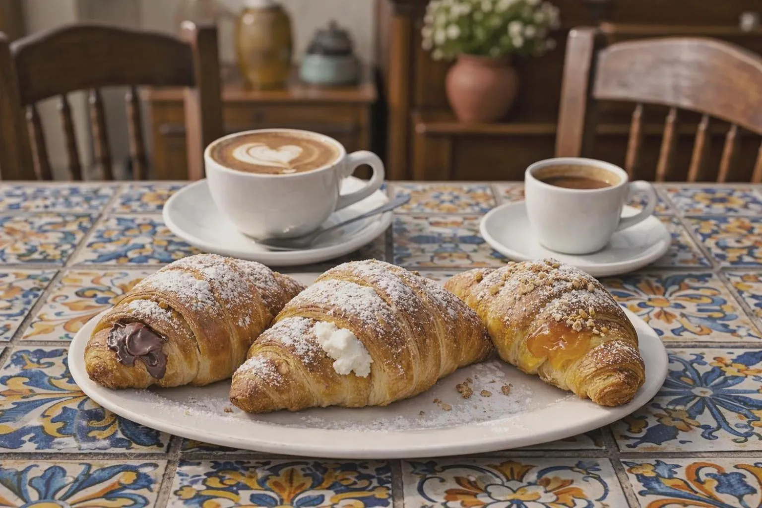 Food and drinks in B&B Gi-Rosa Caltagirone