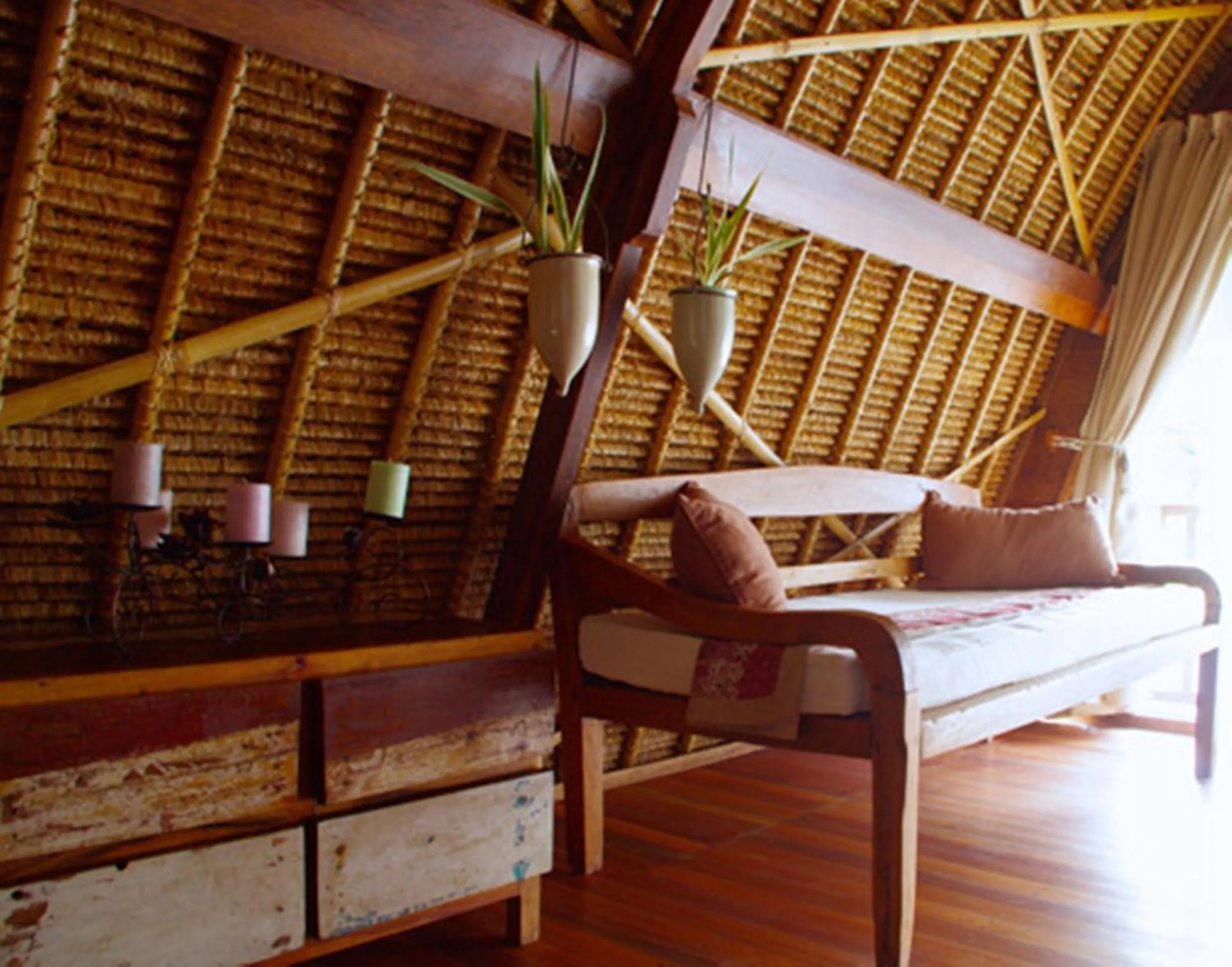 Seating area, Bed in Sandat Glamping Tents